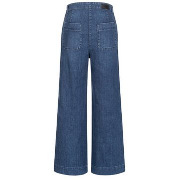 Feuervogl High-waist-Jeans fv-Fr:051, Weites Bein, Hohe Taille, Hyperflex 5-Pocket-Style, High Waist, Wide Leg, Hyperflex