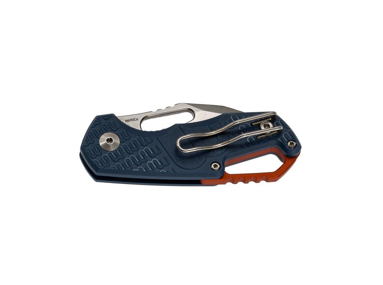 Klappmesser MKM Taschenmesser Clip Isonzo Lock Liner FRN Blue