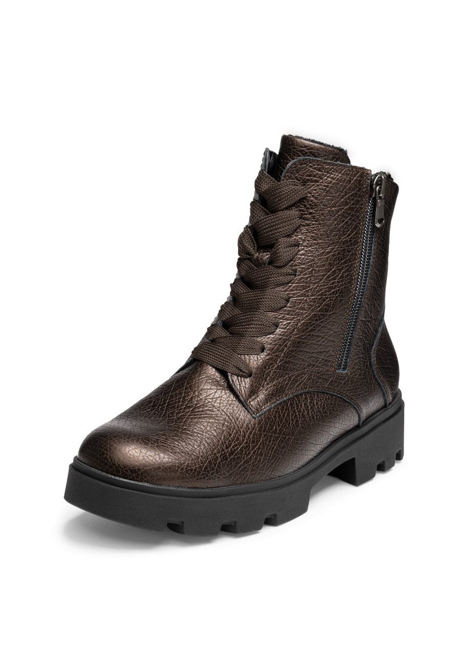 vitaform Damen Stiefeletten Softnappaleder Stiefelette