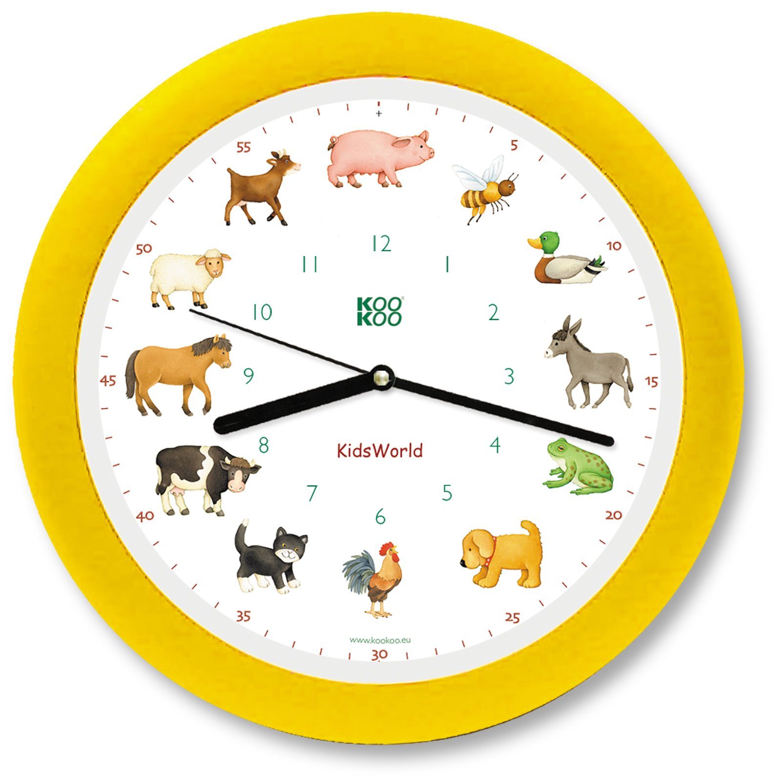 KOOKOO Wanduhr KidsWorld günstig online kaufen