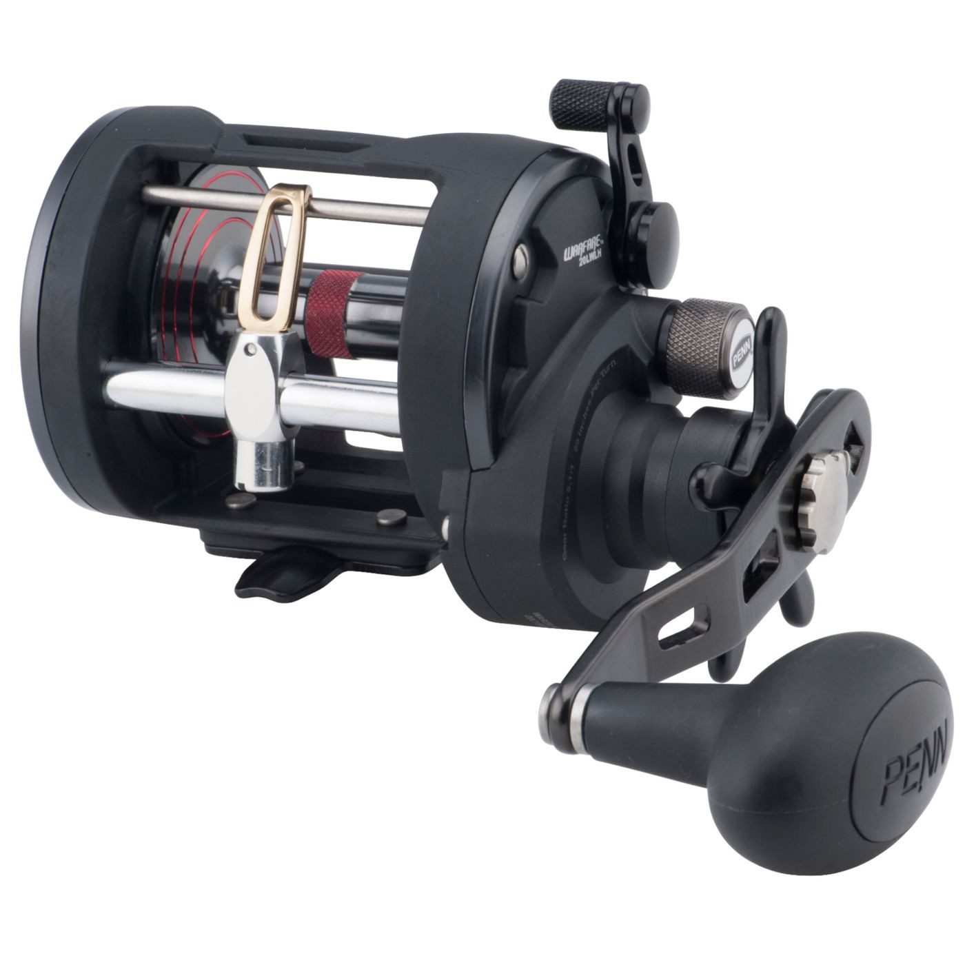 Multirolle Penn Warfare Level Wind Reel 30LH - Linkshand Multirolle