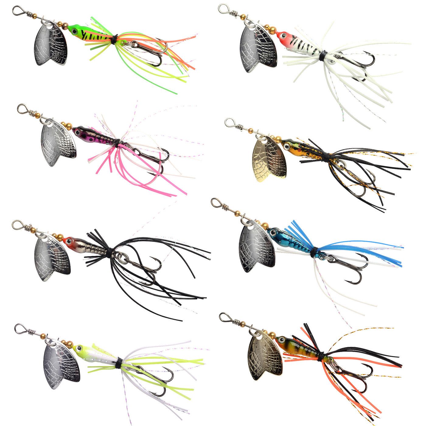 SPRO Kunstköder Spro Larva Mayfly Micro Spinner 5cm 4g - Spinnköder