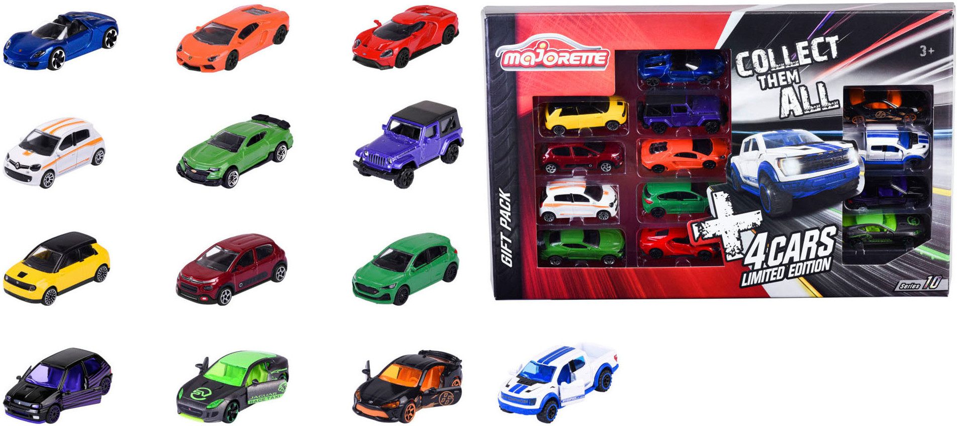 Spielzeug-Auto Giftpack Collect them All, 9+4 Limited Edition 10