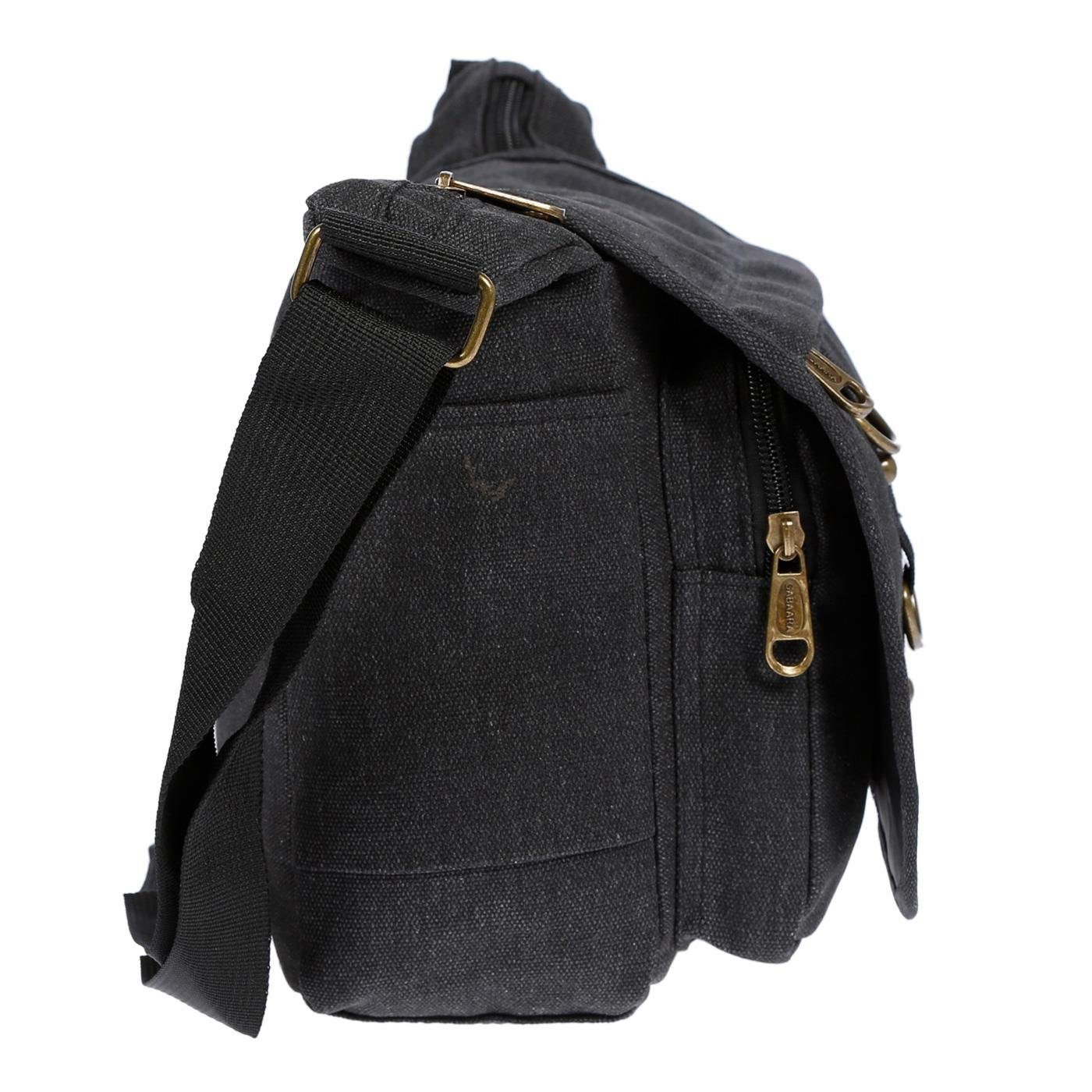 Christian Wippermann Umhängetasche Damen Tasche Schultertasche Umhängetasche aus Canvas (1 tlg), inversch. Farben – Bild 3 von 5