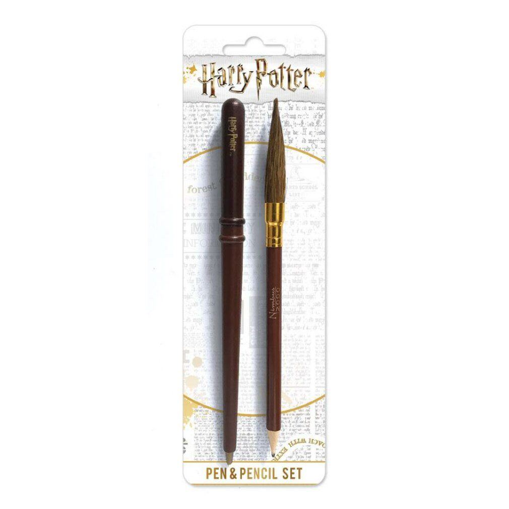 PYRAMID Kugelschreiber Harry Potter Schreibset 2-teilig Wand & Broom