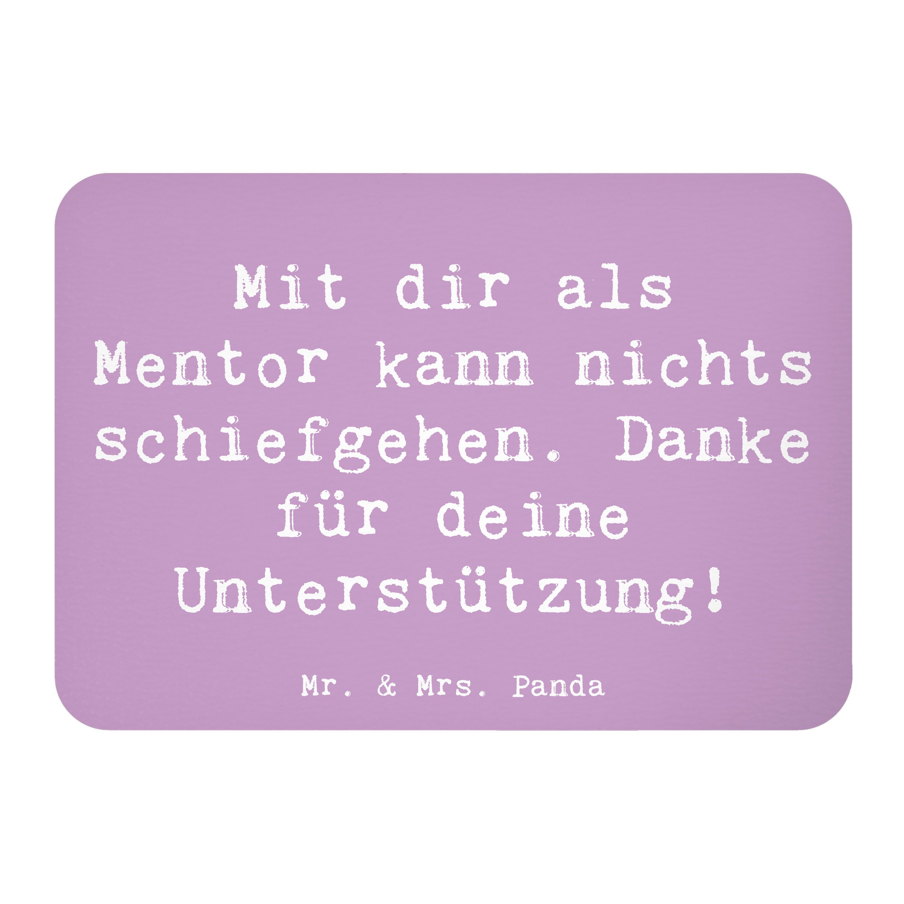 Magnet Spruch Beste Mentor - Lavendeltraum - Geschenk, Wertschätzung, Kühlsc