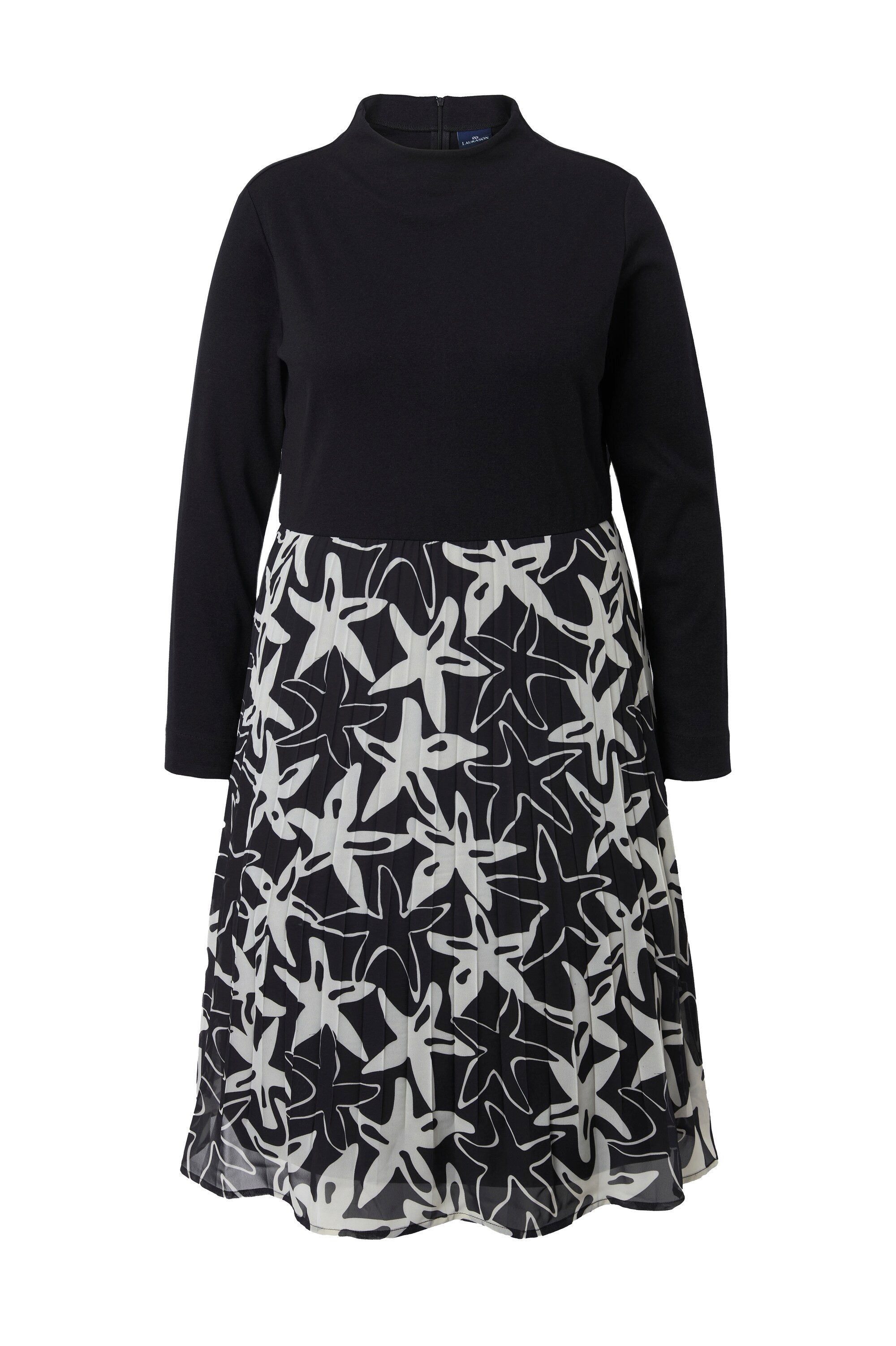 Laurasøn Jerseykleid Kleid Langarm Turtleneck