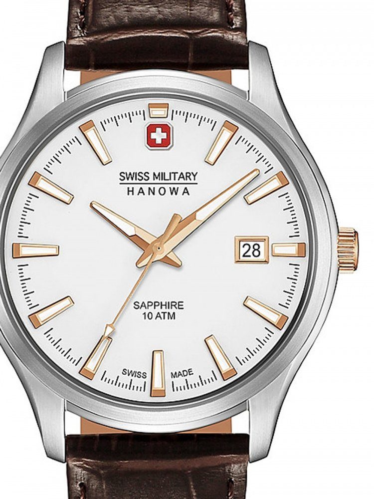 Swiss Military Hanowa Quarzuhr Swiss Military Hanowa 06-4303.04.001.09  Major Herren 40mm 10ATM