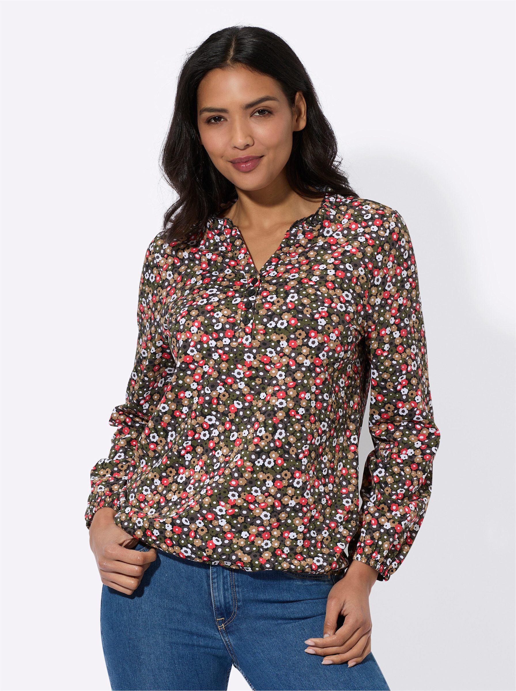 Sieh an! T-Shirt Langarmshirt . günstig online kaufen