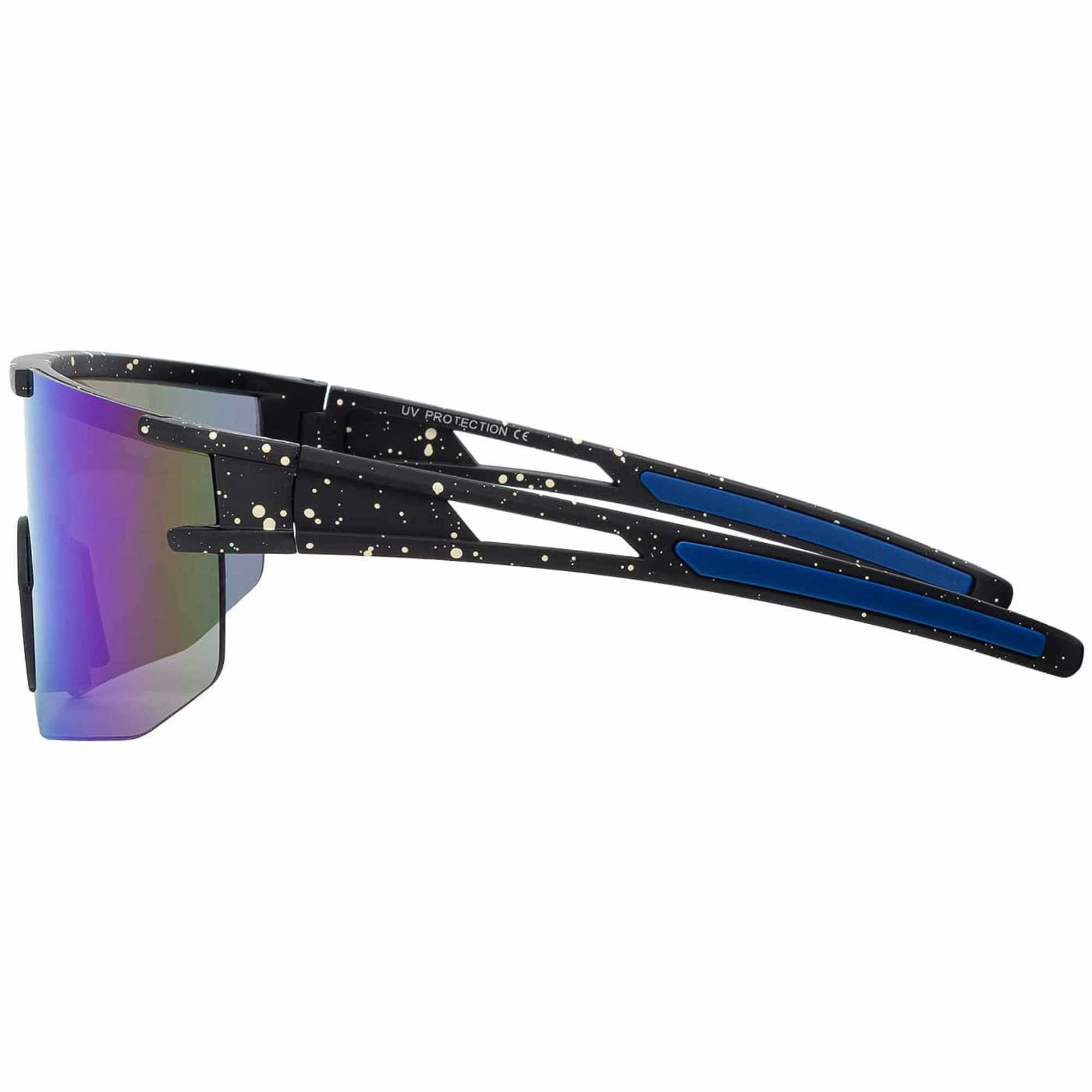 BEZLIT Eyewear Pilotenbrille Sport Sonnenbrille mit Polarisation, UV400 Schutz und Shield-Glas (1-St) im eleganten Look