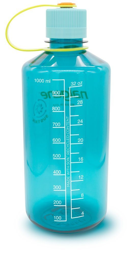 Nalgene Trinkflasche widerstandsfähige Outdoor-Flasche 'EH Sustain' 1 Liter, ideal für Sport, Schule, Arbeit, Wandern oder Outdoor-Aktivitäten