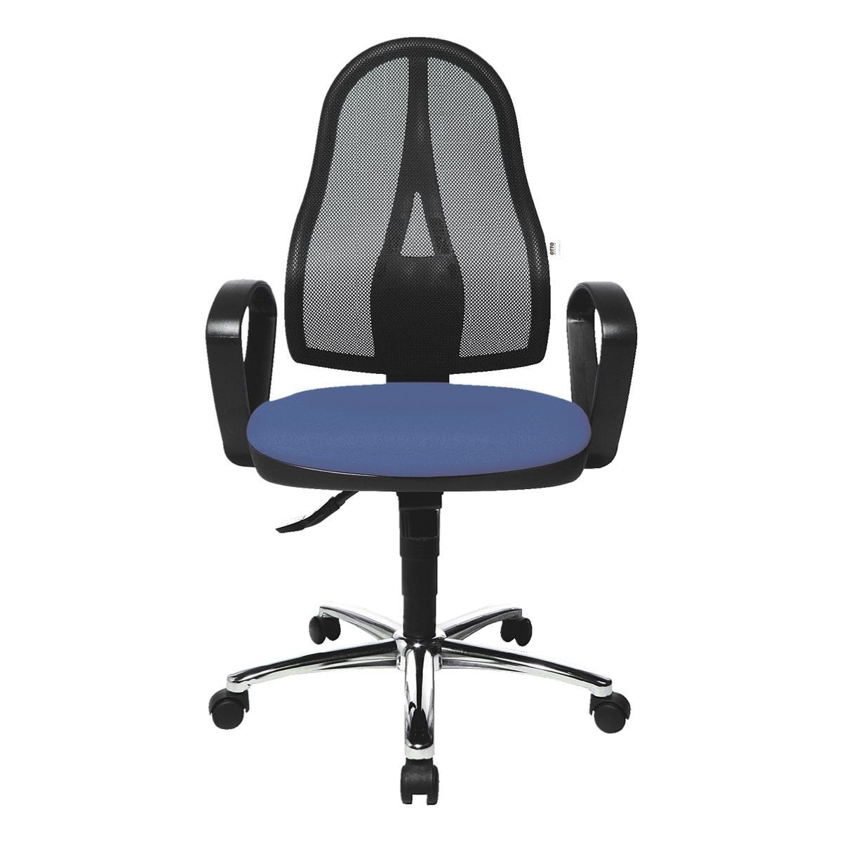 mit Office Office Spezial-Muldensitz blau Standard, Armlehnen festen Schreibtischstuhl und Otto