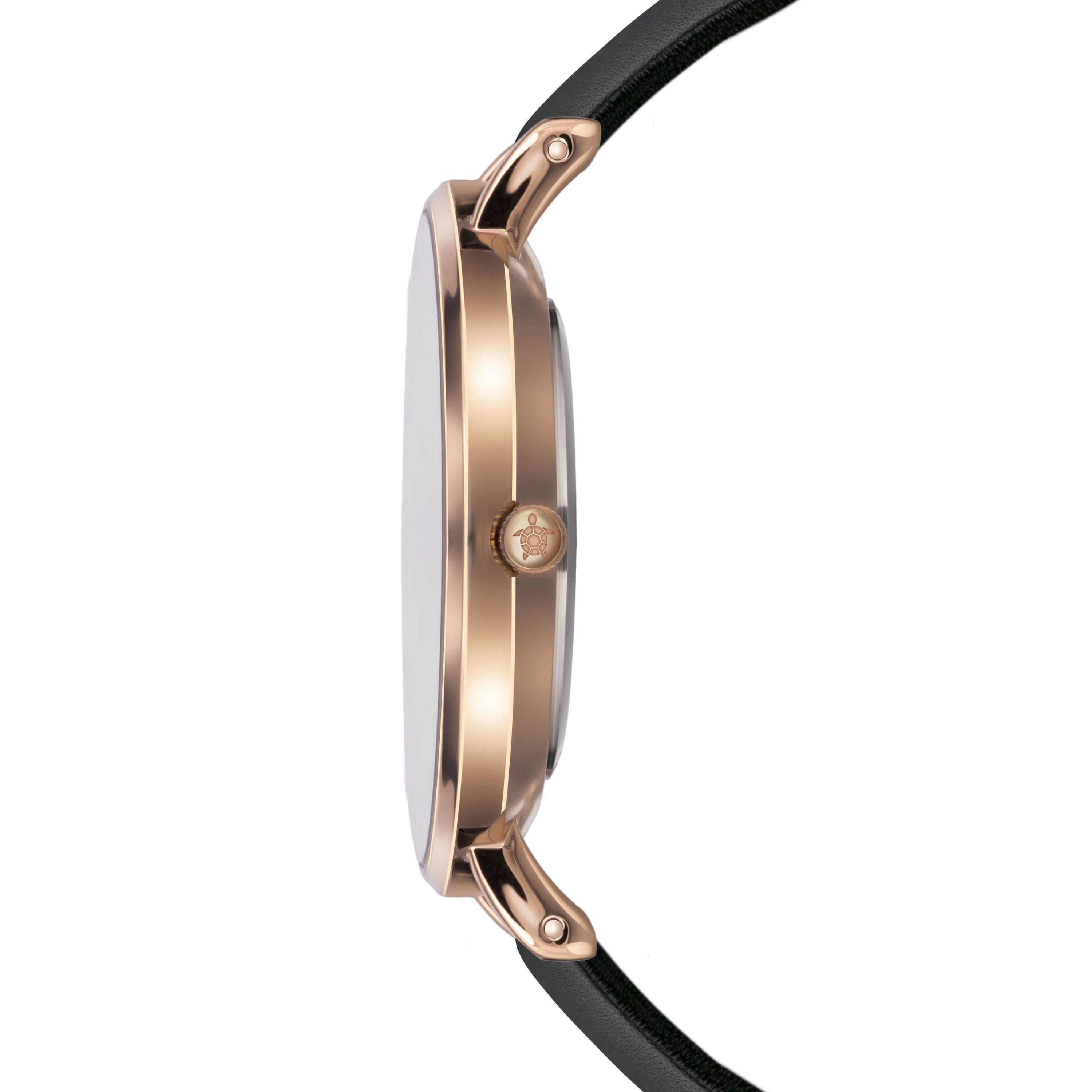 AMELIA PARKER Quarzuhr AA2-S028R Gold Sky Black Leather