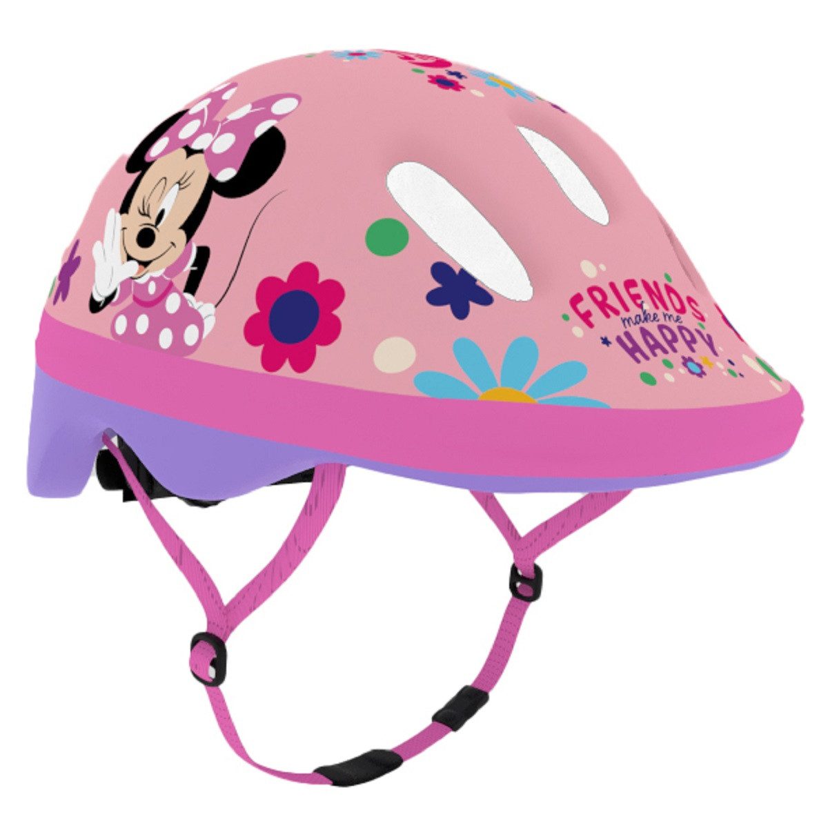 Disney Minnie Mouse Kinderfahrradhelm XS Sicherer Kopfschutz für junge Radfahrer (44-48 cm) – Bild 2 von 4