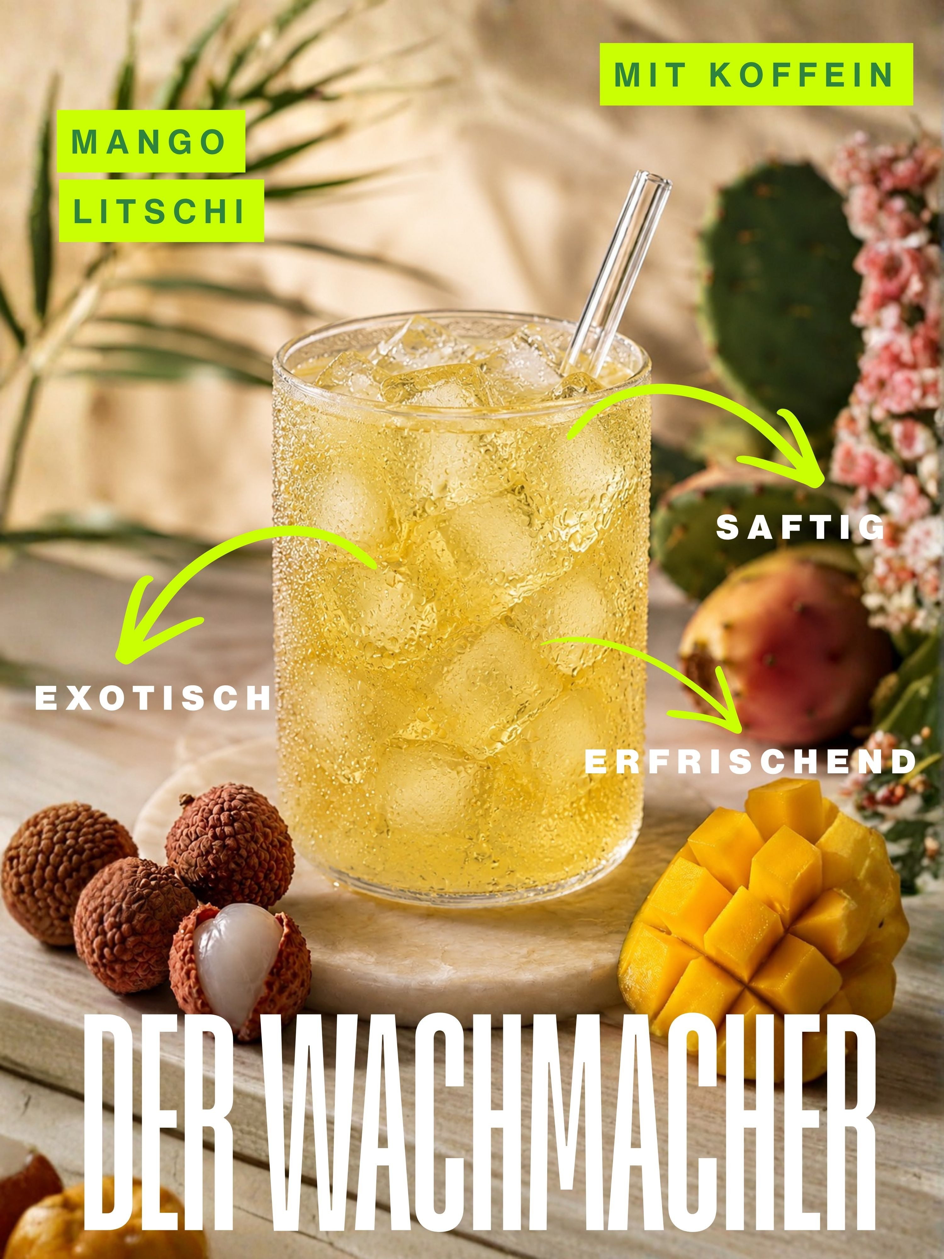 hydrips Getränkewürfel hydrips Getränkewürfel 2er Set, 40er KOFFEIN, (Bundle), Vegan, Glutenfrei, Zuckerfrei – Bild 2 von 5