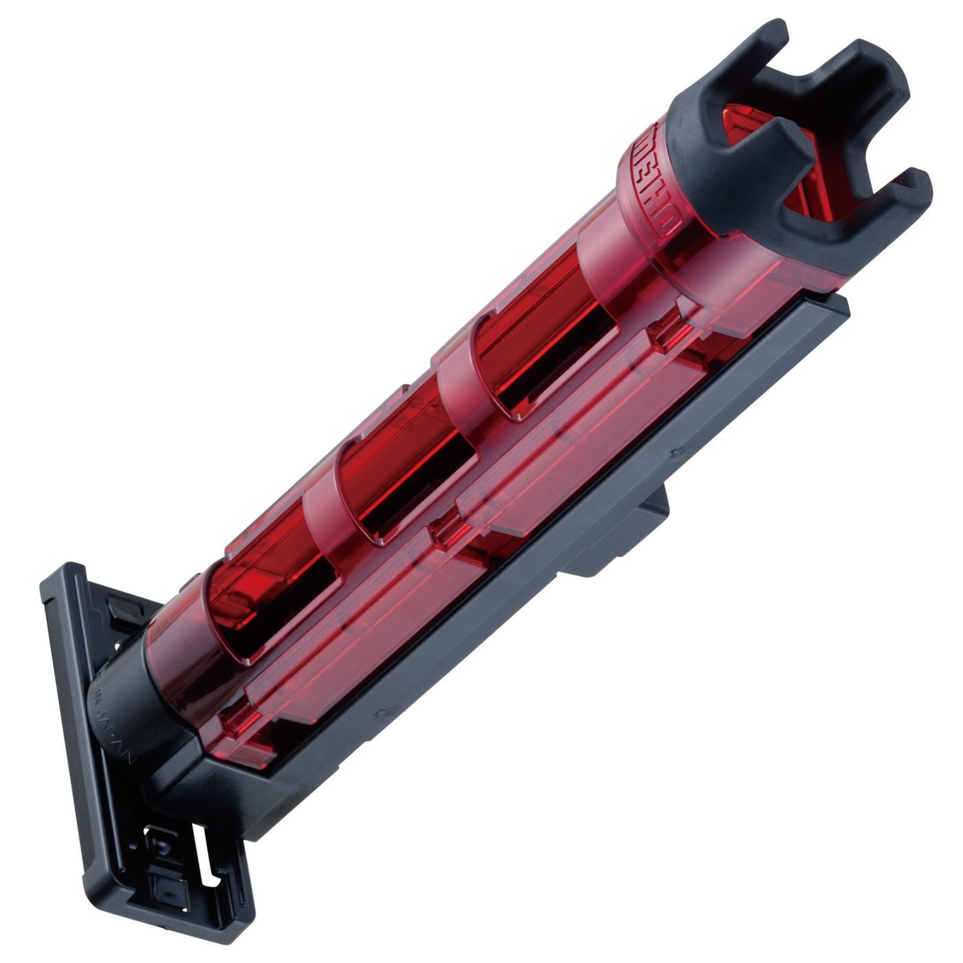 Meiho Rutenständer Meiho Rod Stand BM 250 red/black 5x5,4x28xm - Rutenständer