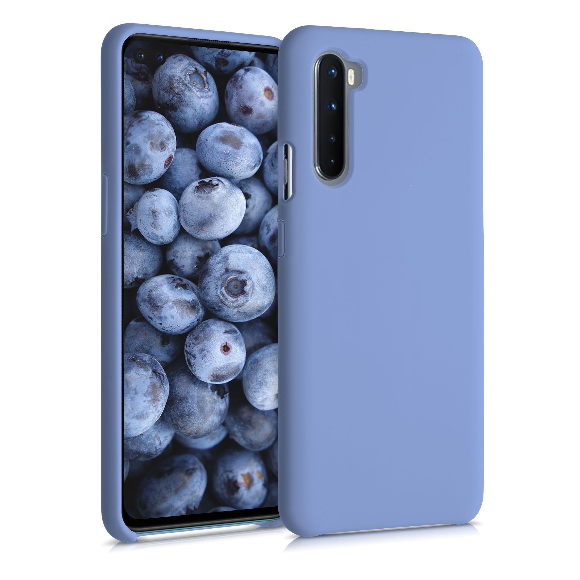 kwmobile Handyhülle Handyhülle für OnePlus Nord Hülle, Weiches Handy Silikon Case - Schutzhülle Cover