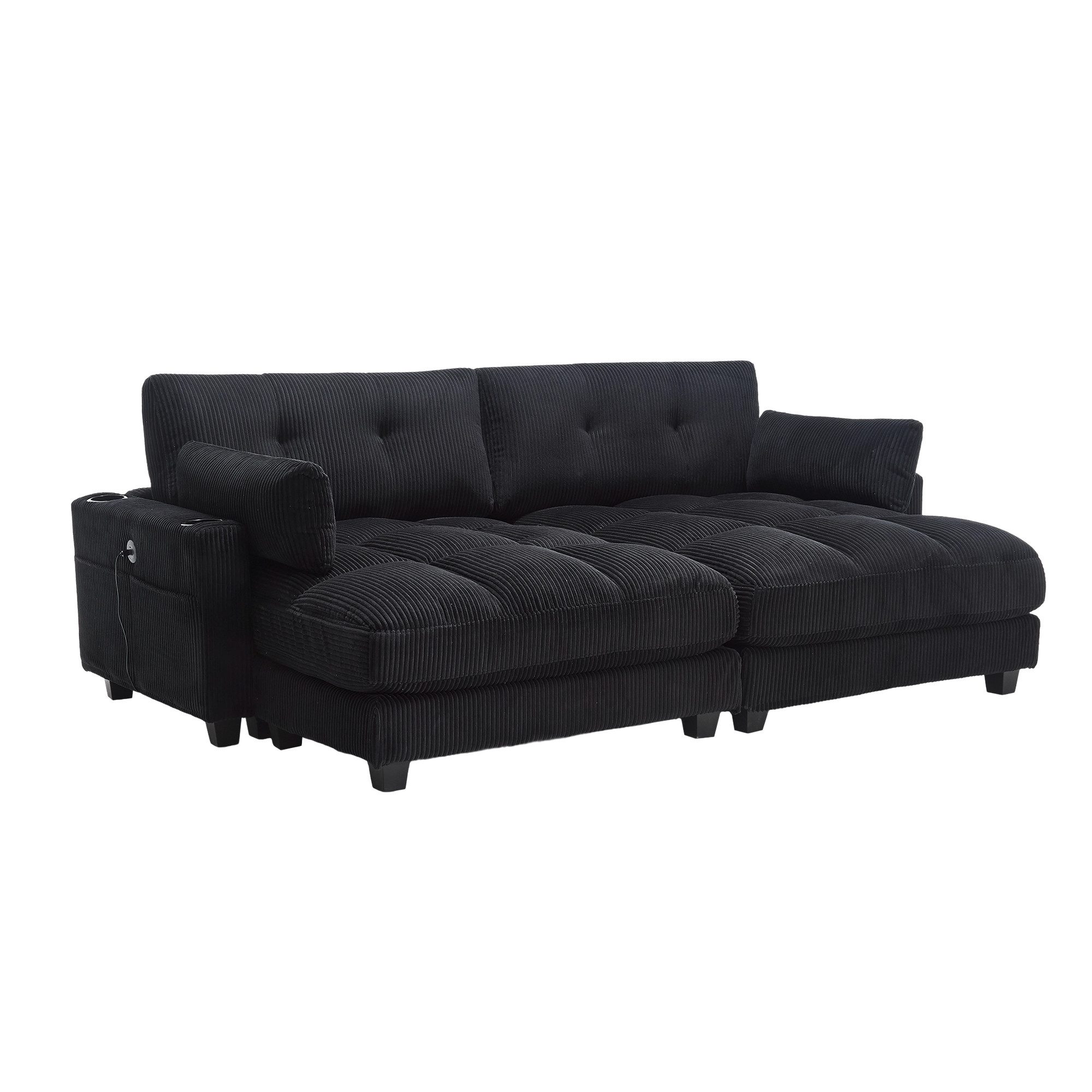 KLAM HOME Schlafsofa Ecksofa Palmensessel Relaxsofa günstig online kaufen