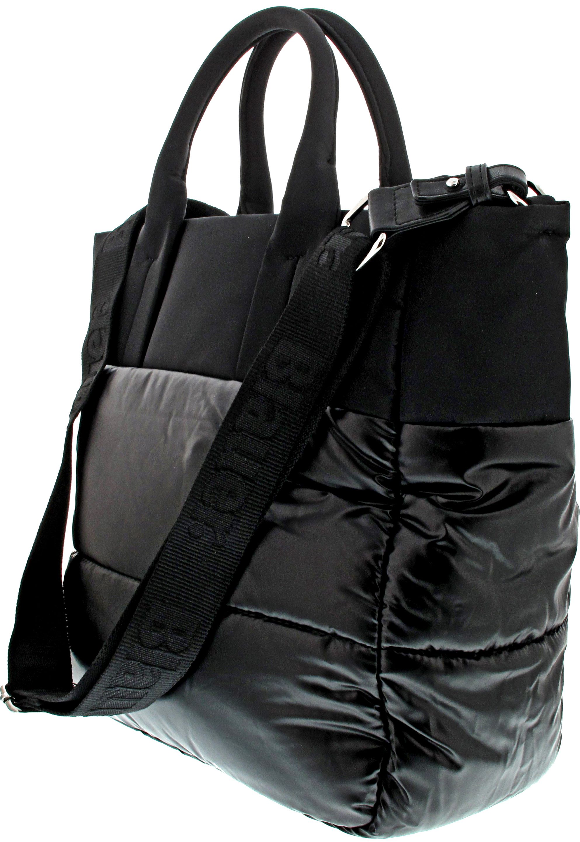 Blauer Handtasche
