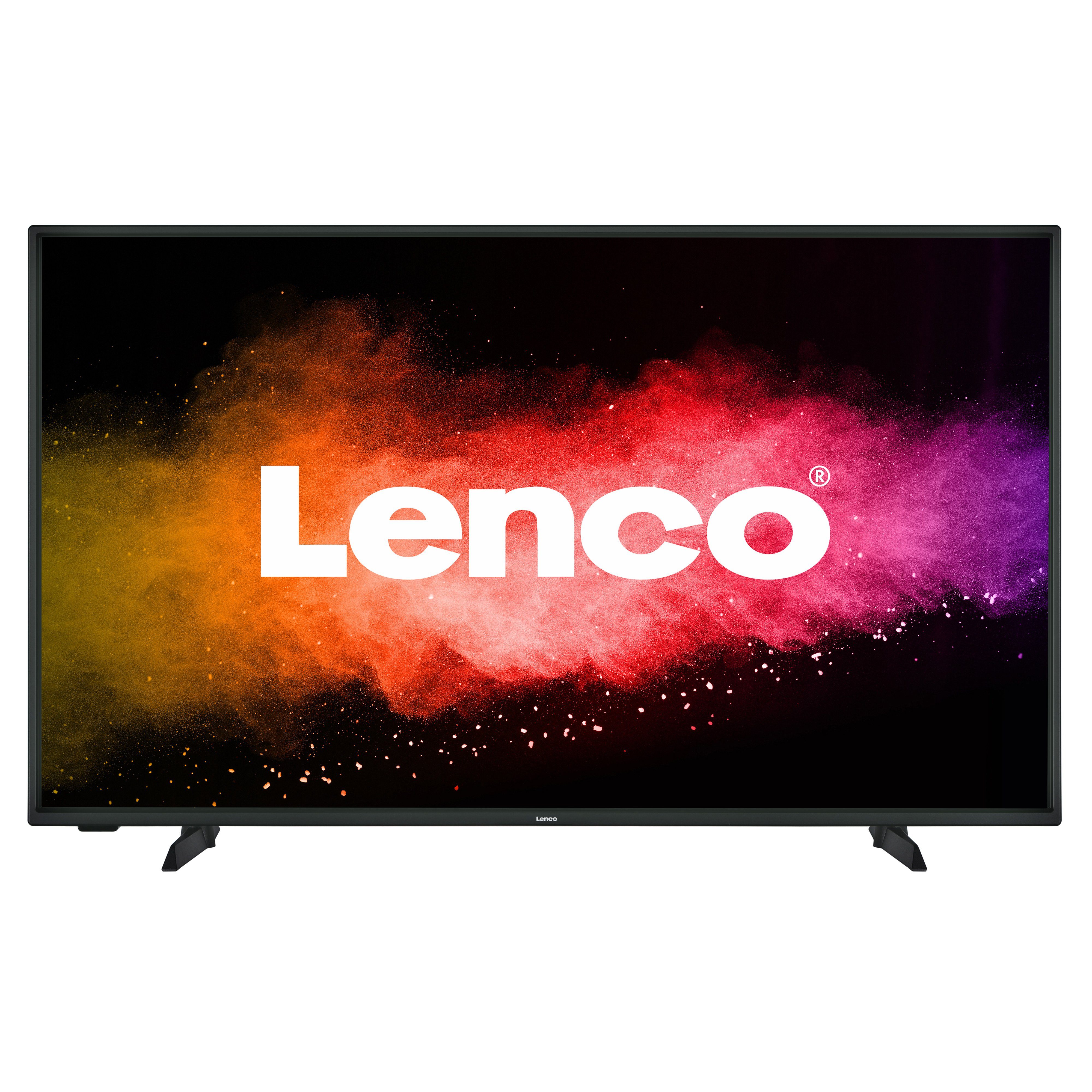 Lenco Lenco LED-4353BK LED-Fernseher (109 cm/43 Zoll, LED, Smart-TV, 4K HDR mit vorinstallierten Apps, Chromecast & direktes Local Dimming)