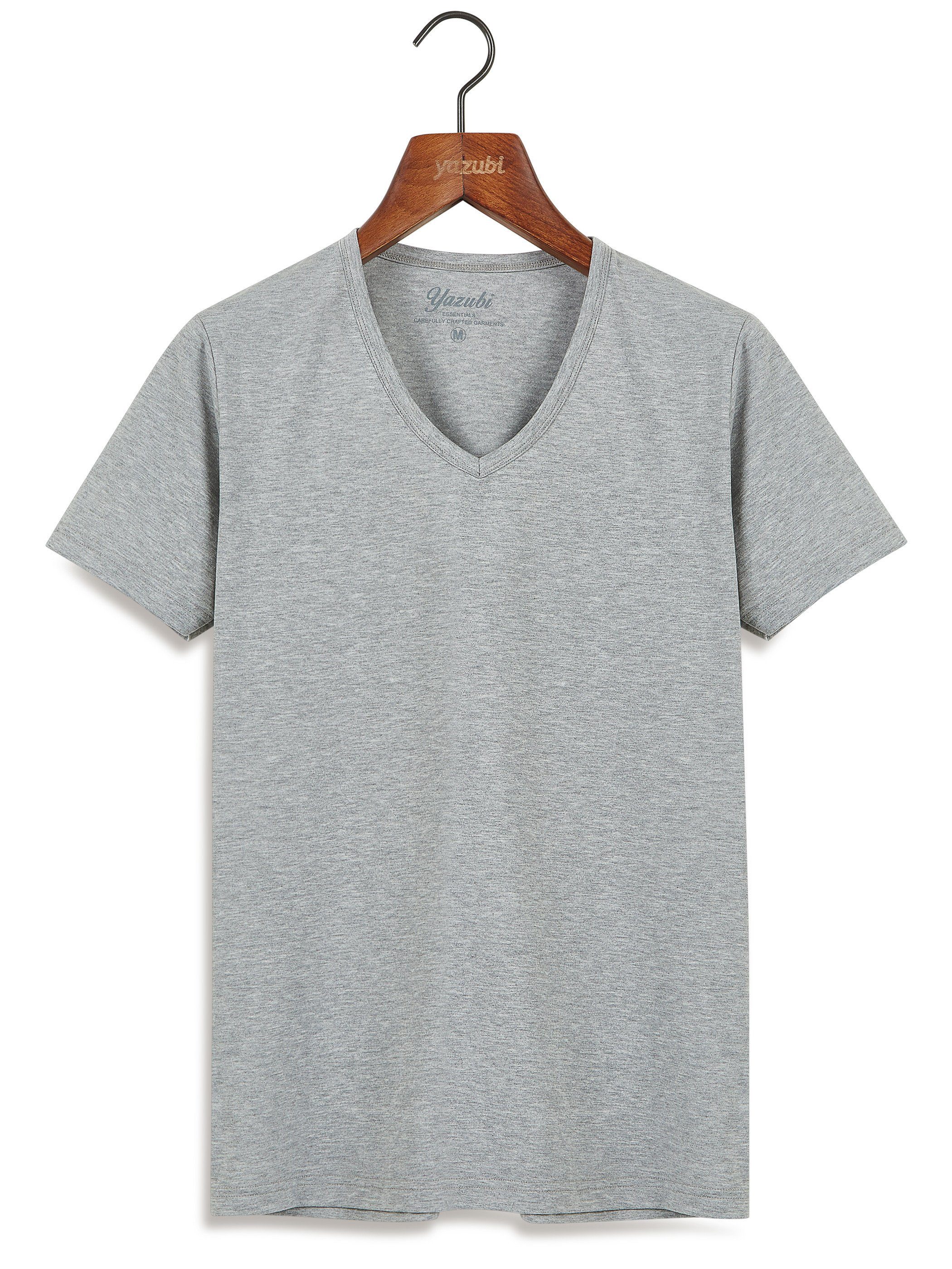 Yazubi T-Shirt modisches Shirt Mythic (Spar-Set, 5er-Pack) bequemes T-shirt mit V-Ausschnitt