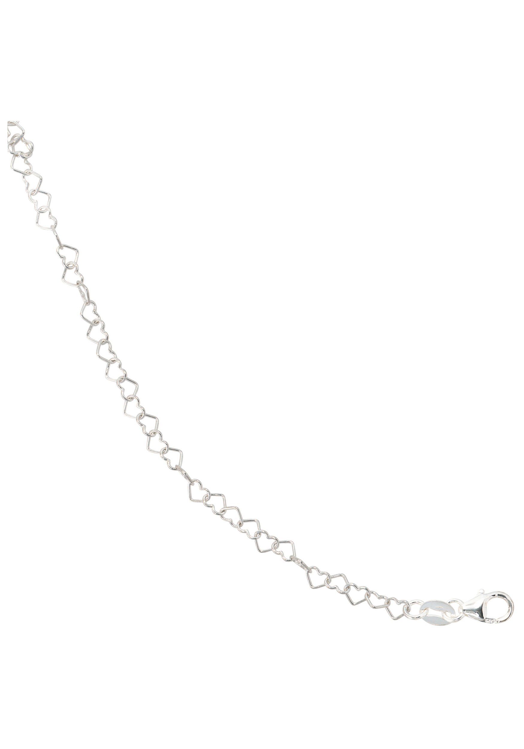 JOBO Armband Herzchen, 925 Silber