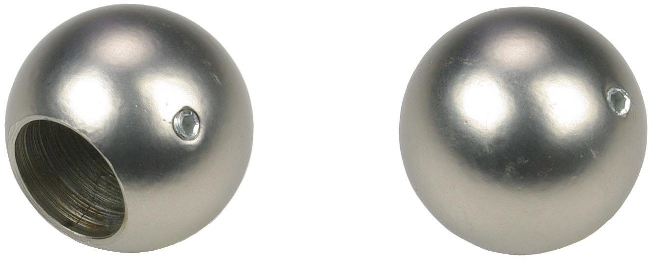 Liedeco Gardinenstangen-Endstück Bologna, Gardinen, (Set, 2-St), günstig online kaufen