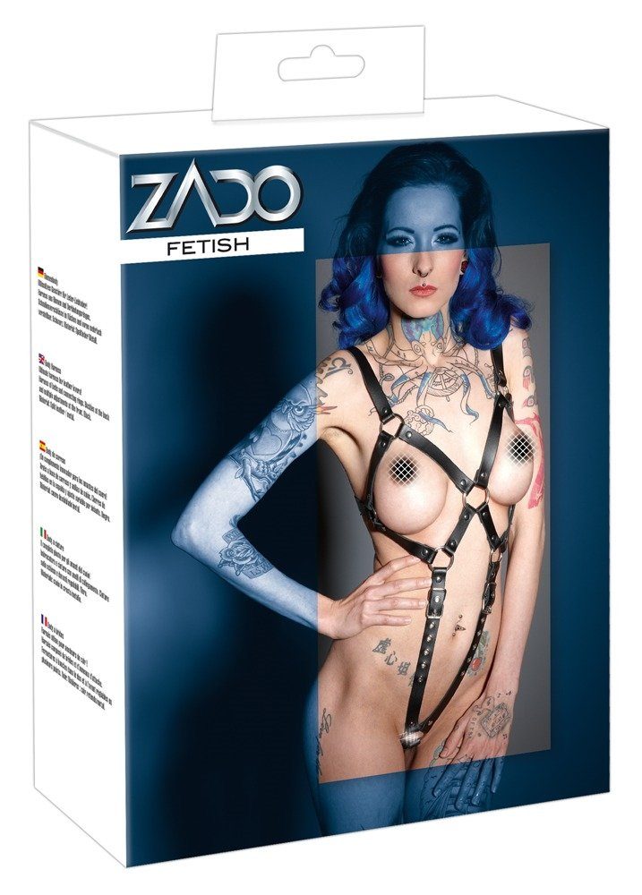 ZADO Body ZADO- Harness aus Leder - (L-XL,S-M)