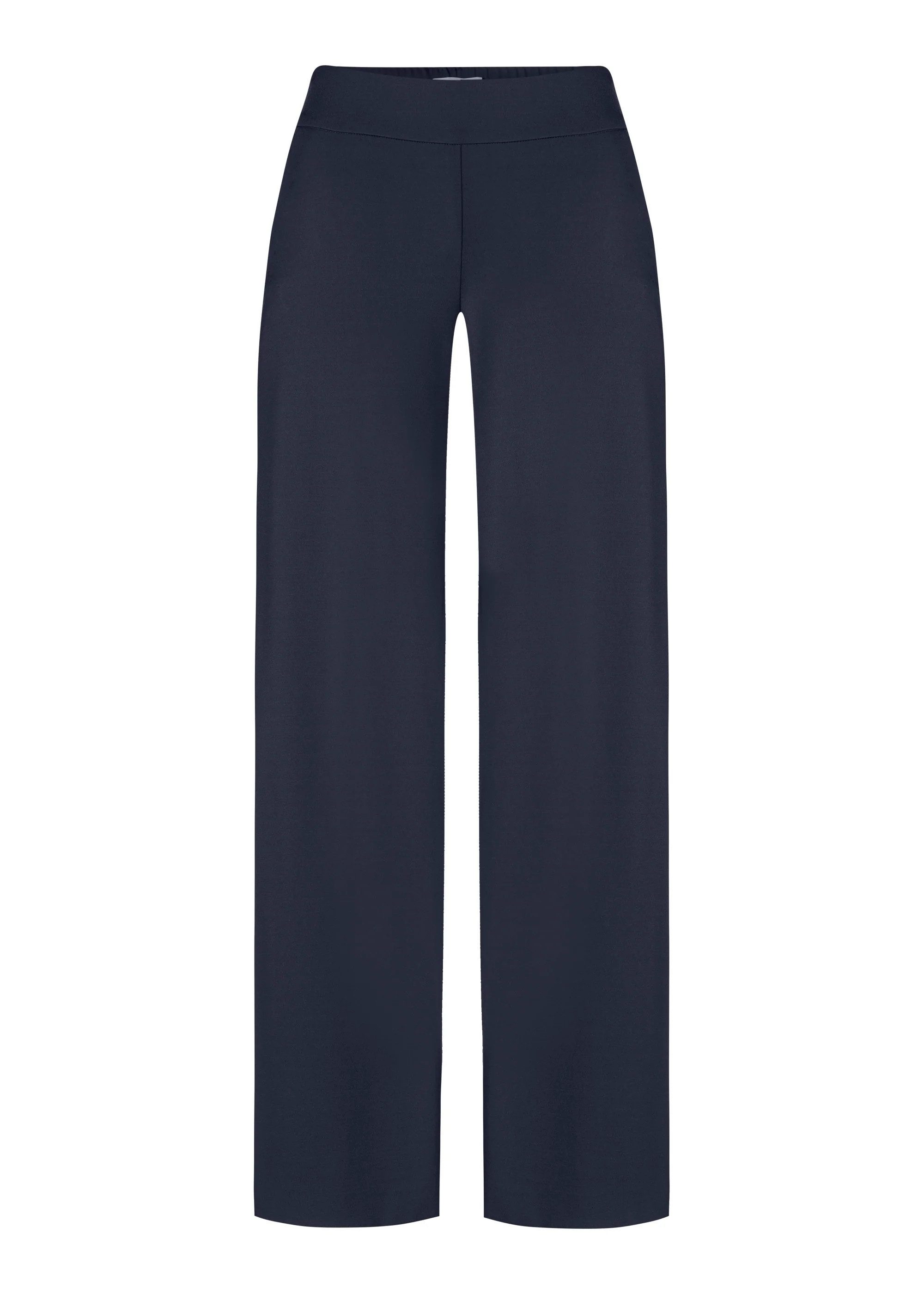Stoffhose - Hamatit Hose - weite Jerseyhose mit Bügelfalten - Hose Damen