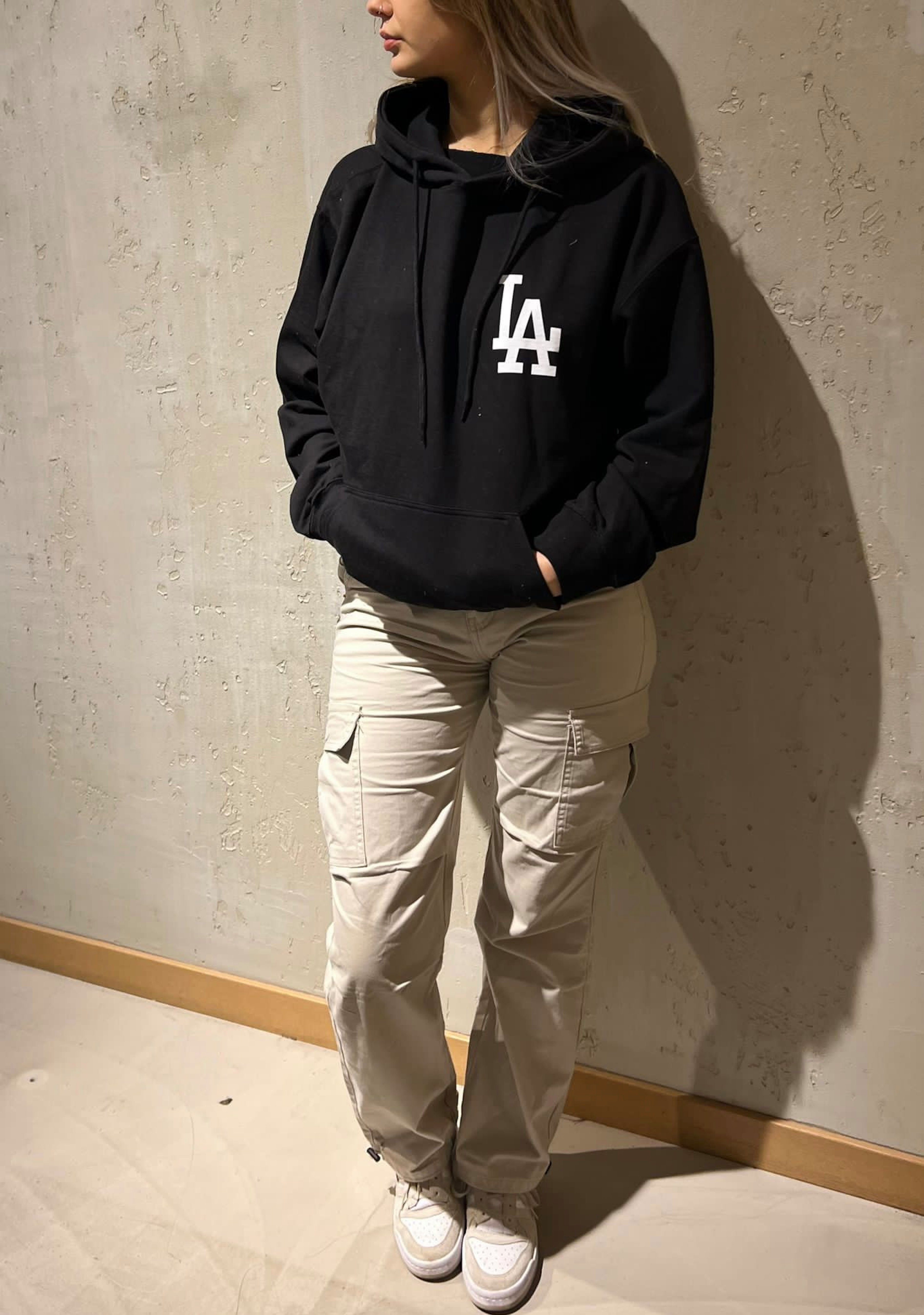 Worldclassca Kapuzensweatshirt Worldclassca Oversized LA Hoodie günstig online kaufen