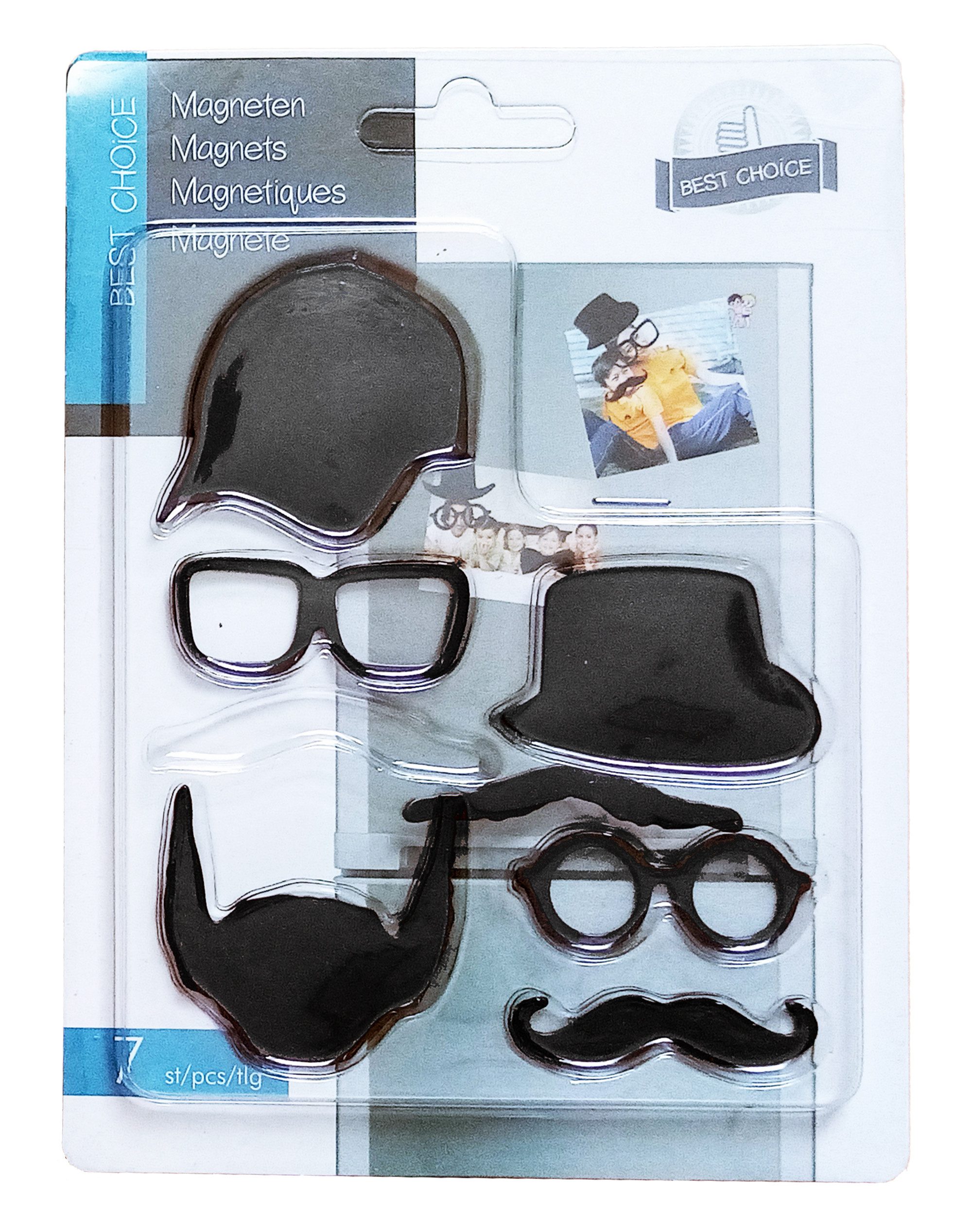 Best Choice Magnethalter MAGNETE SET 7-tlg lustige Kühlschrankmagnete Kühlschrank Pinnwand 47 (7-St), Magnet Halter für Memoboard Kühlschrank Pinnwand Magnettafel