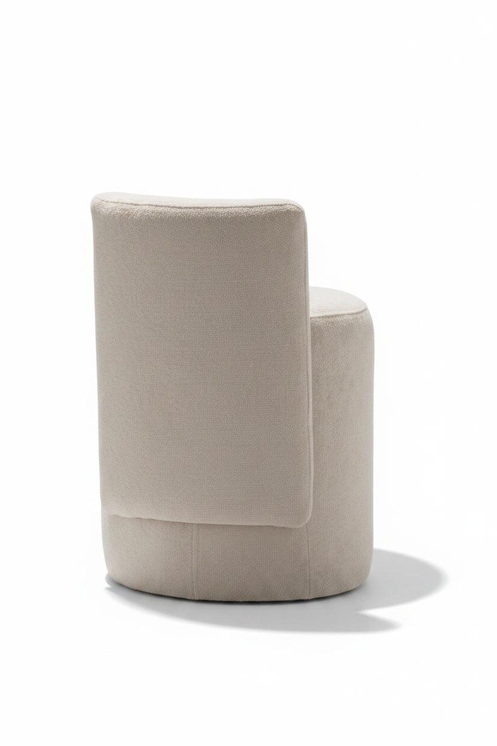 JVmoebel Polsterhocker Hocker Modern Weiss Elegant Hocker Sitzhocker Schminktischstuhl, Made in Europa