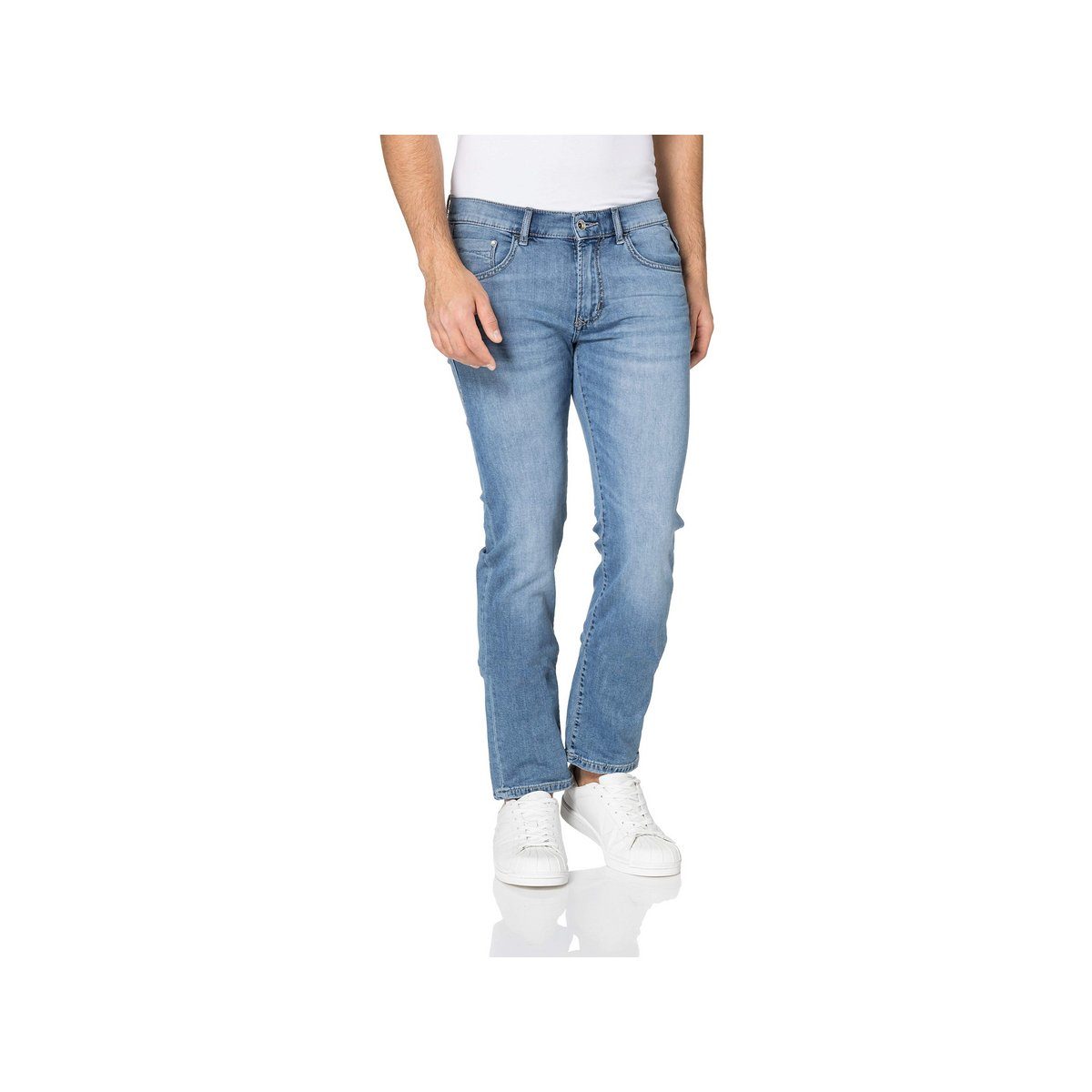 Pioneer Authentic Jeans Stoffhose uni regular (1-tlg)