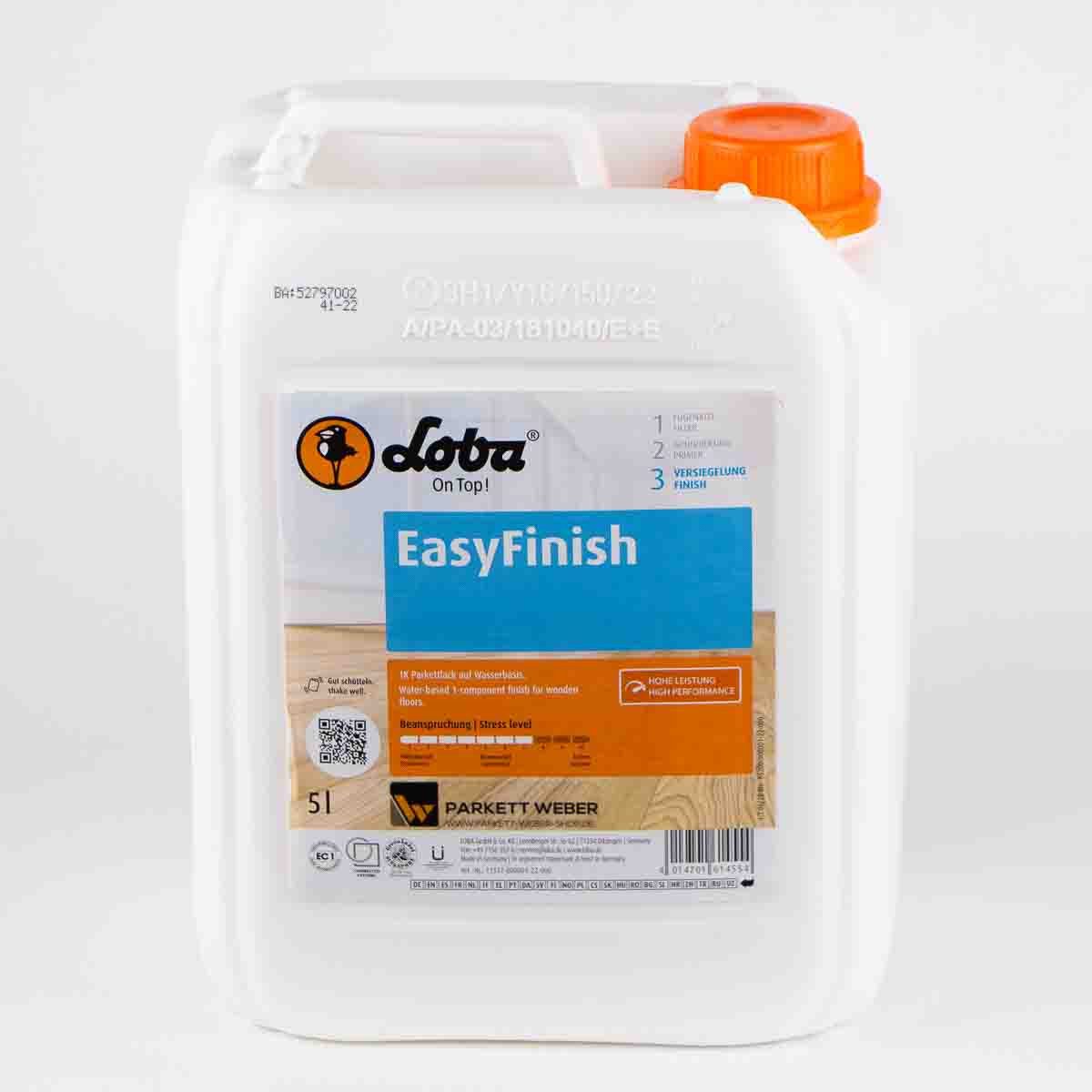 Loba Treppen- und Parkettlack Loba EasyFinish matt 5 Liter