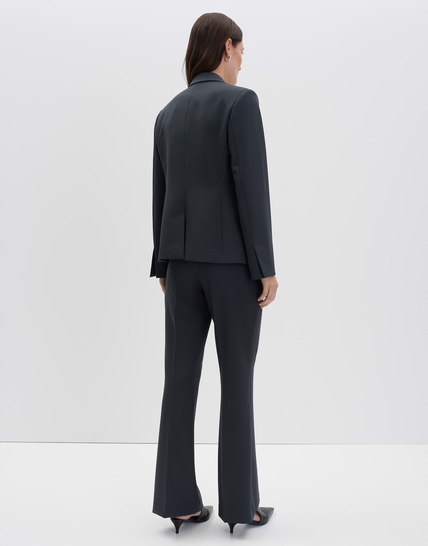 someday Jackenblazer NLEEKA im Slim Fit figurbetonte Passform, Reverskragen, glatter Griff