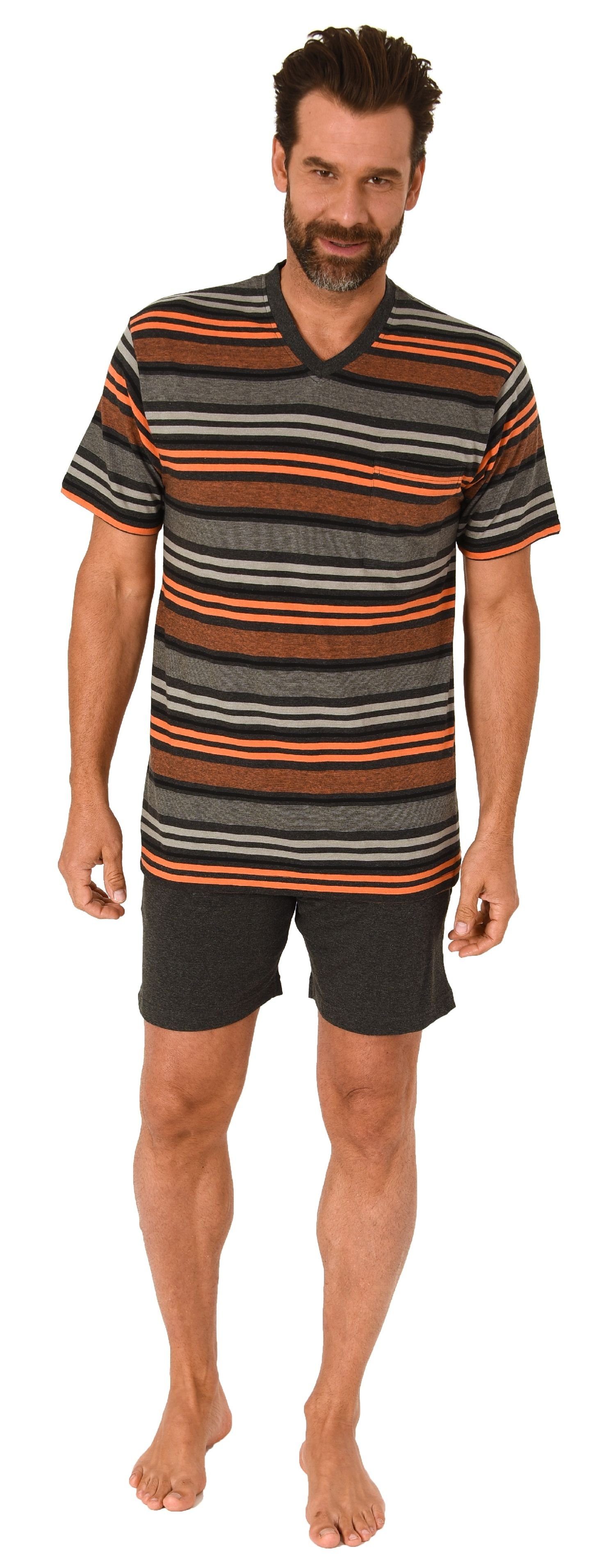 Normann Pyjama Herren kurzarm Schlafanzug Shorty günstig online kaufen