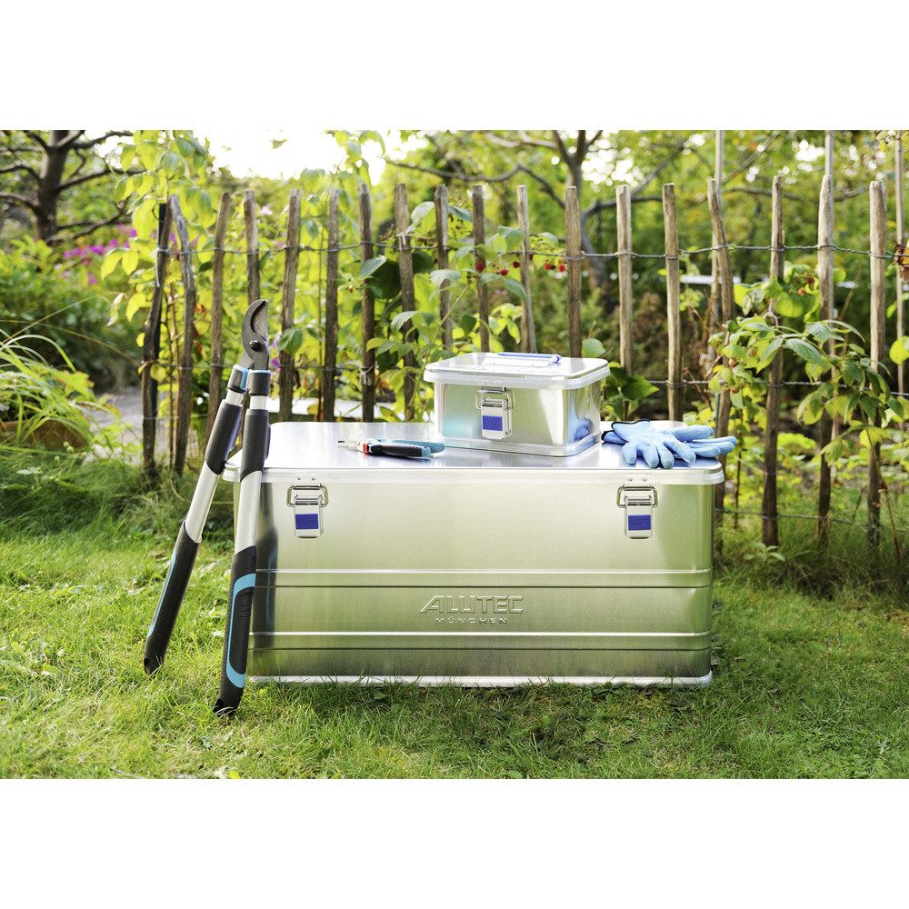 ALUTEC München Kiste Alutec COMFORT 140 12140 Transportkiste Aluminium (L x B x H) 900 x 49
