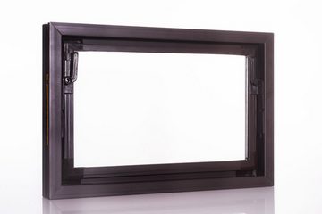 ACO Severin Ahlmann GmbH & Co. KG Kellerfenster ACO 60cm Nebenraumfenster Kippfenster Einfachglas Fenster braun Kunststofffenster, wärmeisolierende Kunststoff-Hohlkammerprofile
