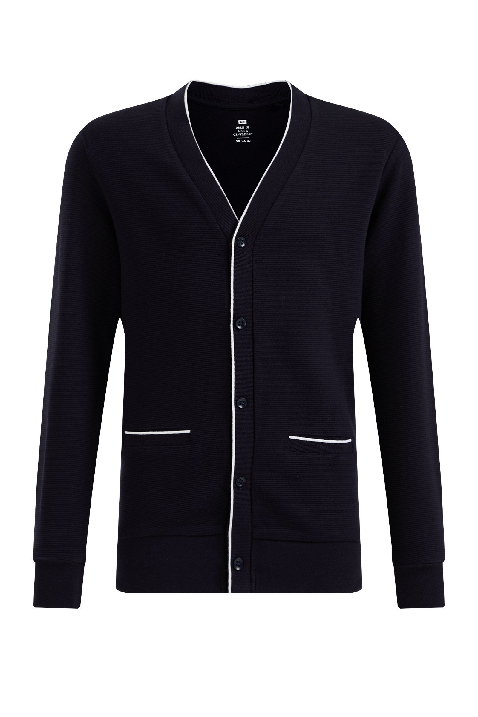 Befürworter WE Fashion Cardigan (1-tlg) Dunkelblau