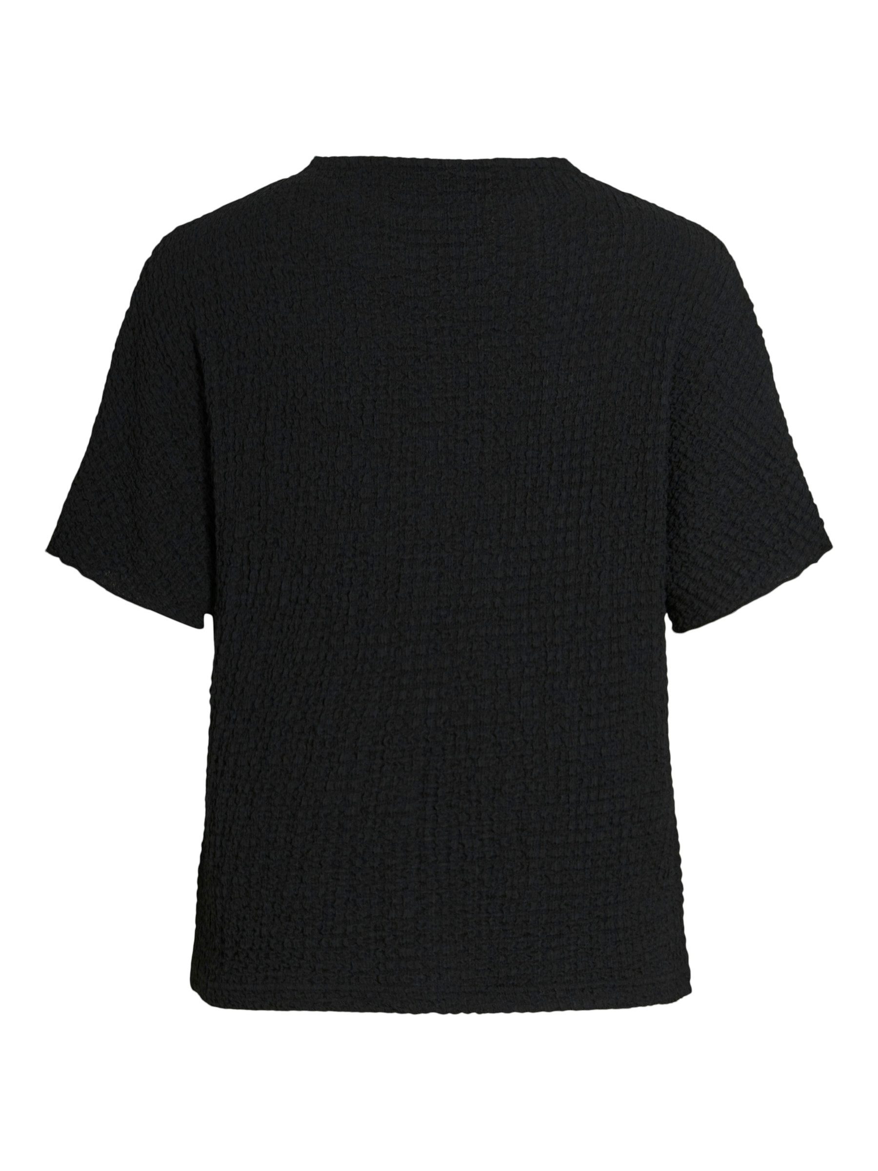Vila Blusenshirt Hoch Geschlossener Ausschnitt VIBELINDA FUNNEL NECK S/S TO günstig online kaufen