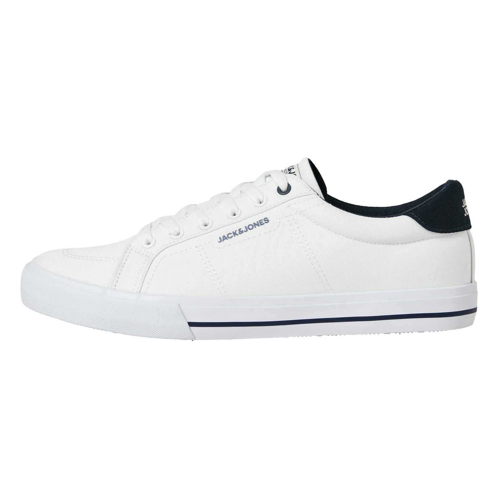 Jack & Jones Jerry Canvas Sneaker aus langlebigem Baumwoll-Canvas
