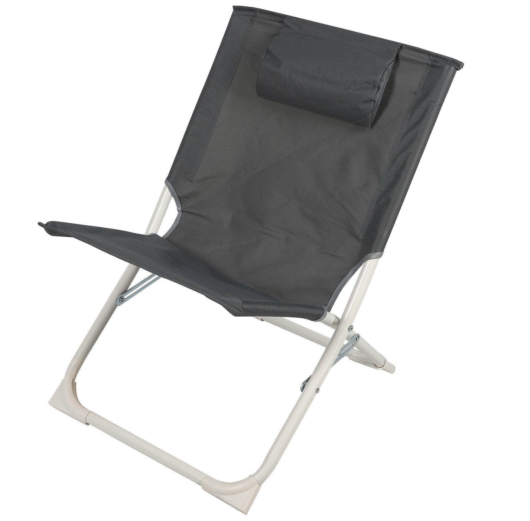 Sunnydays Campingstuhl klappbarer Strandstuhl mit Kissen günstig online kaufen