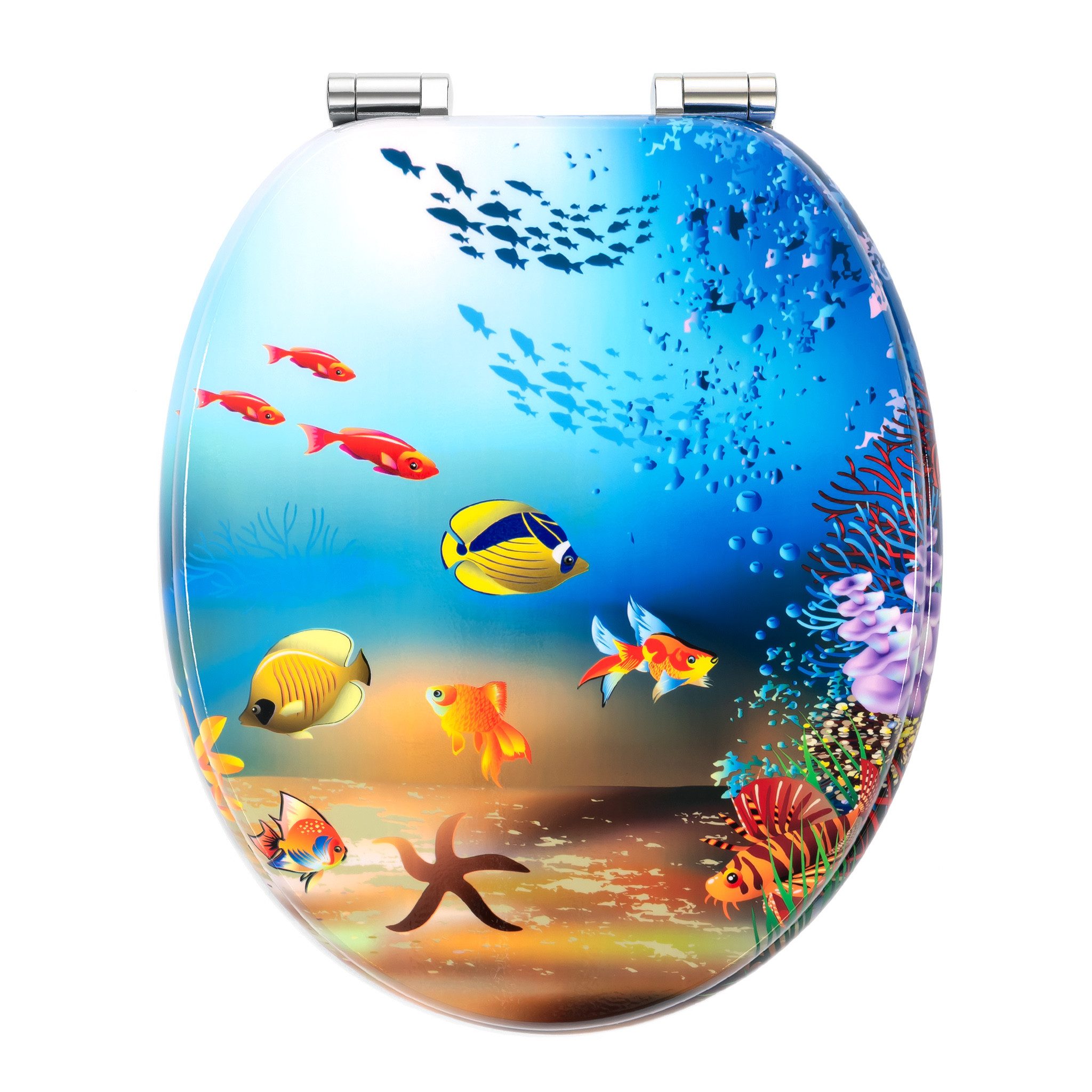 BONETTI WC-Sitz WC-Sitz aus Holz mit Absenkautomatik und modernen Design-Dr günstig online kaufen