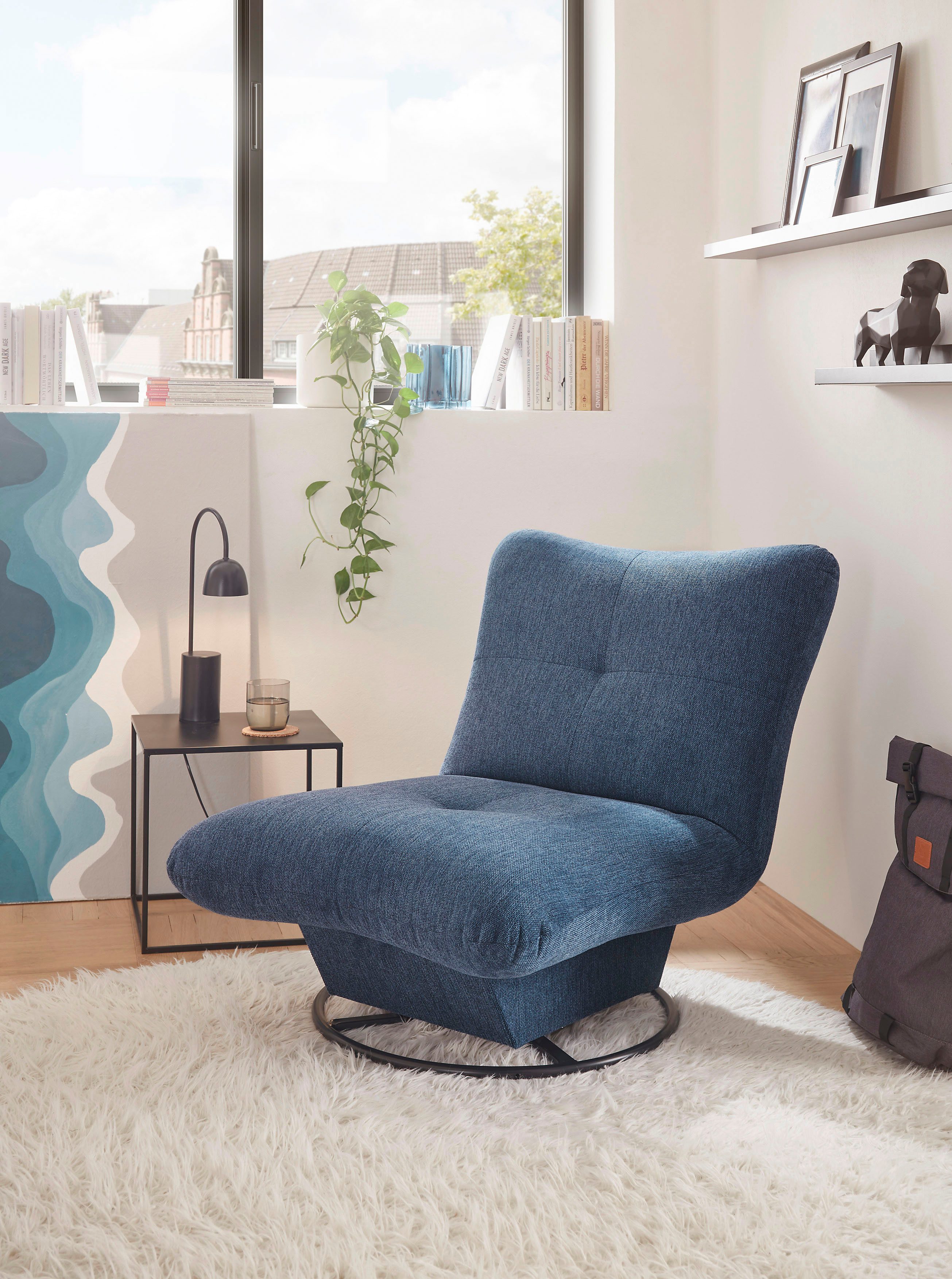 ED EXCITING DESIGN Drehsessel Maranello, frei im Raum stellbar, drehbar