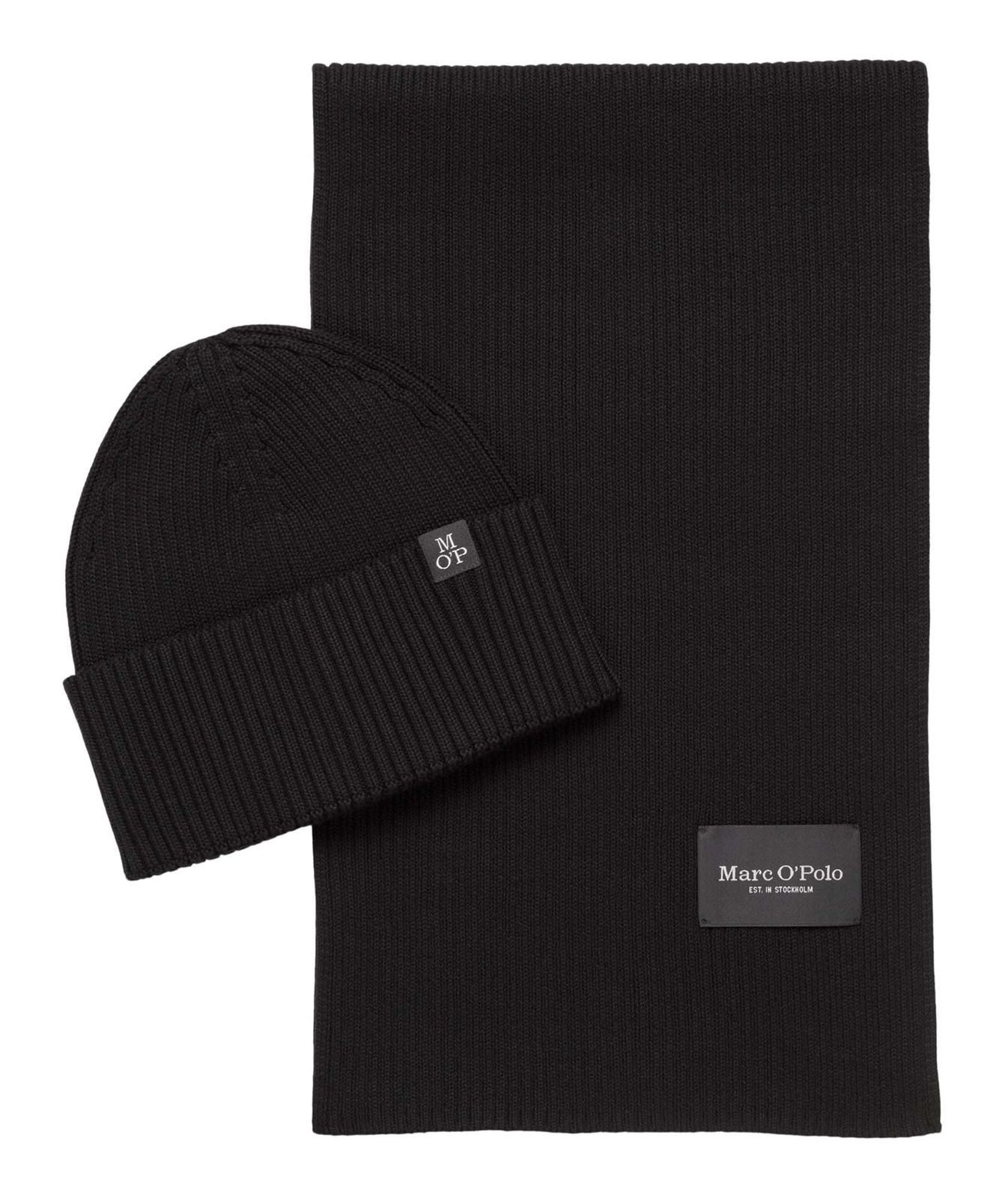 Marc O'Polo Strickmütze Knitted Hat And Scarf Set (Set, 2-St) günstig online kaufen