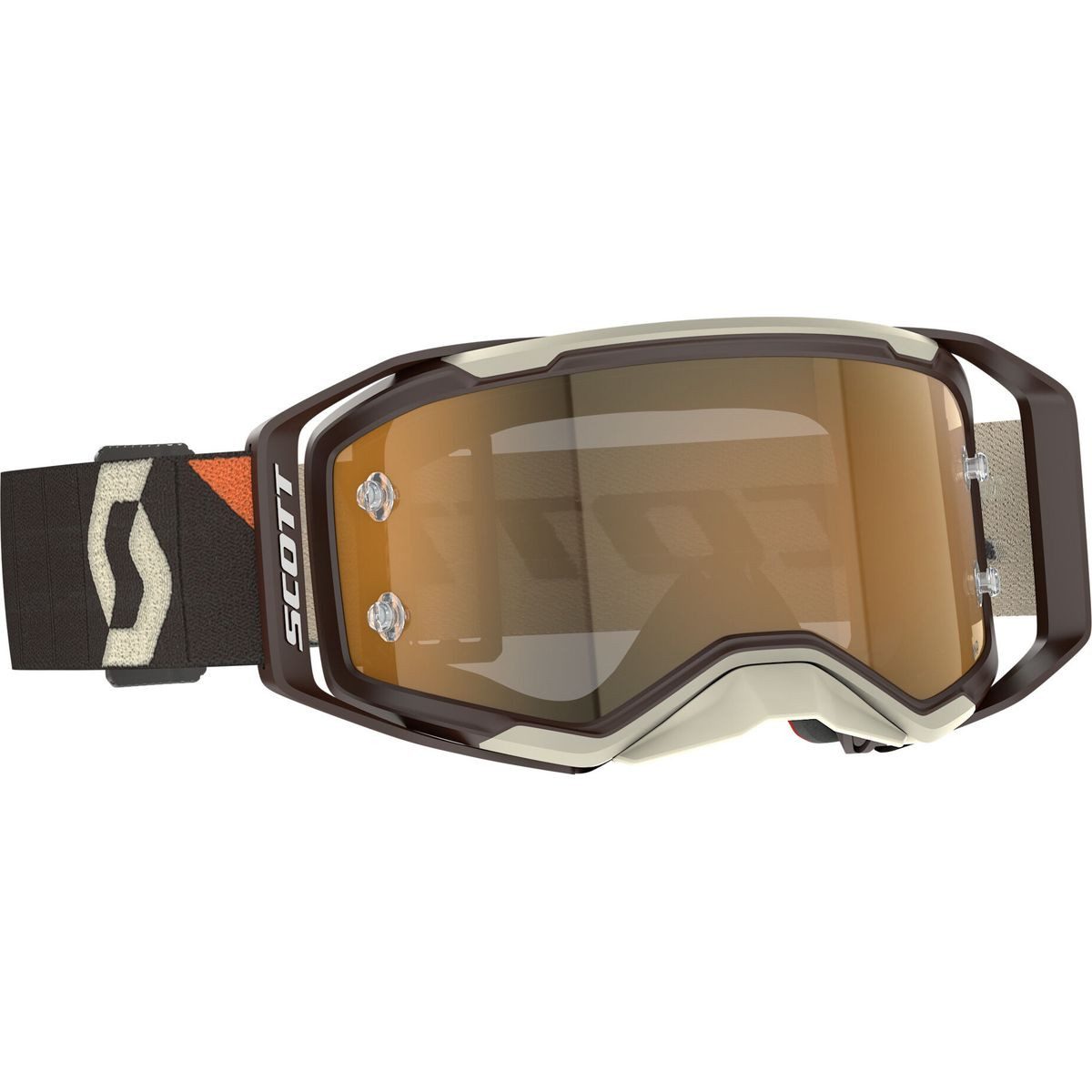 Scott Fahrradbrille Goggle Prospect 2.0 AMP Chrome, Hochwertige Goggle mit innovativer Technologie für klaren Durchblick
