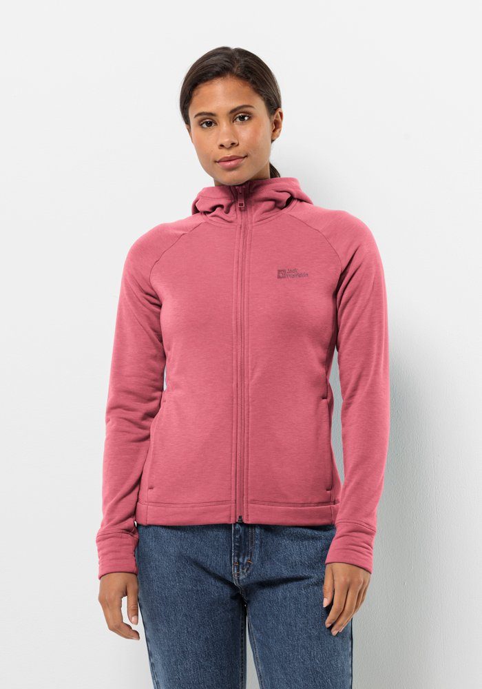 Jack Wolfskin Fleecejacke WALDSEE HOODED JKT W