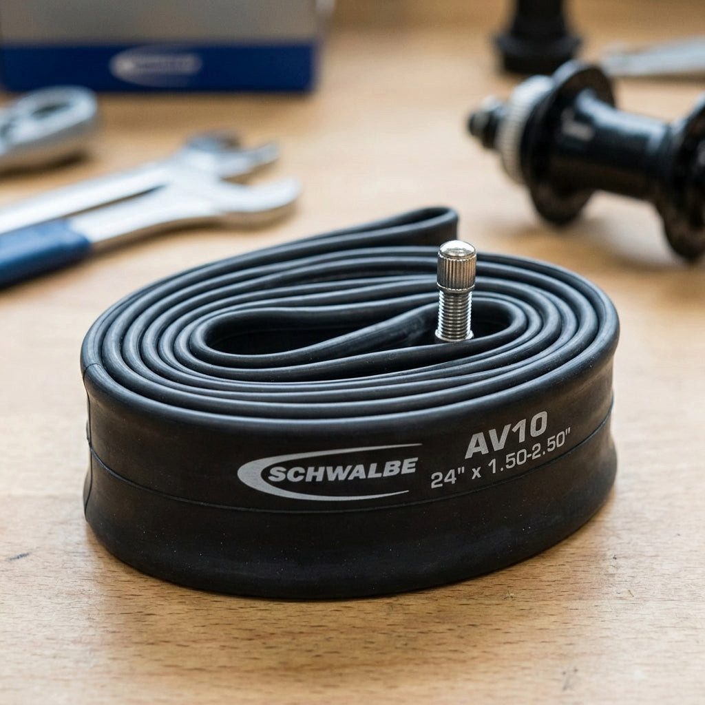 Schwalbe Fahrradschlauch Schwalbe Schlauch AV10 24x1.50-2.50 Zoll ETRTO 40/62-507 Autoventil 40