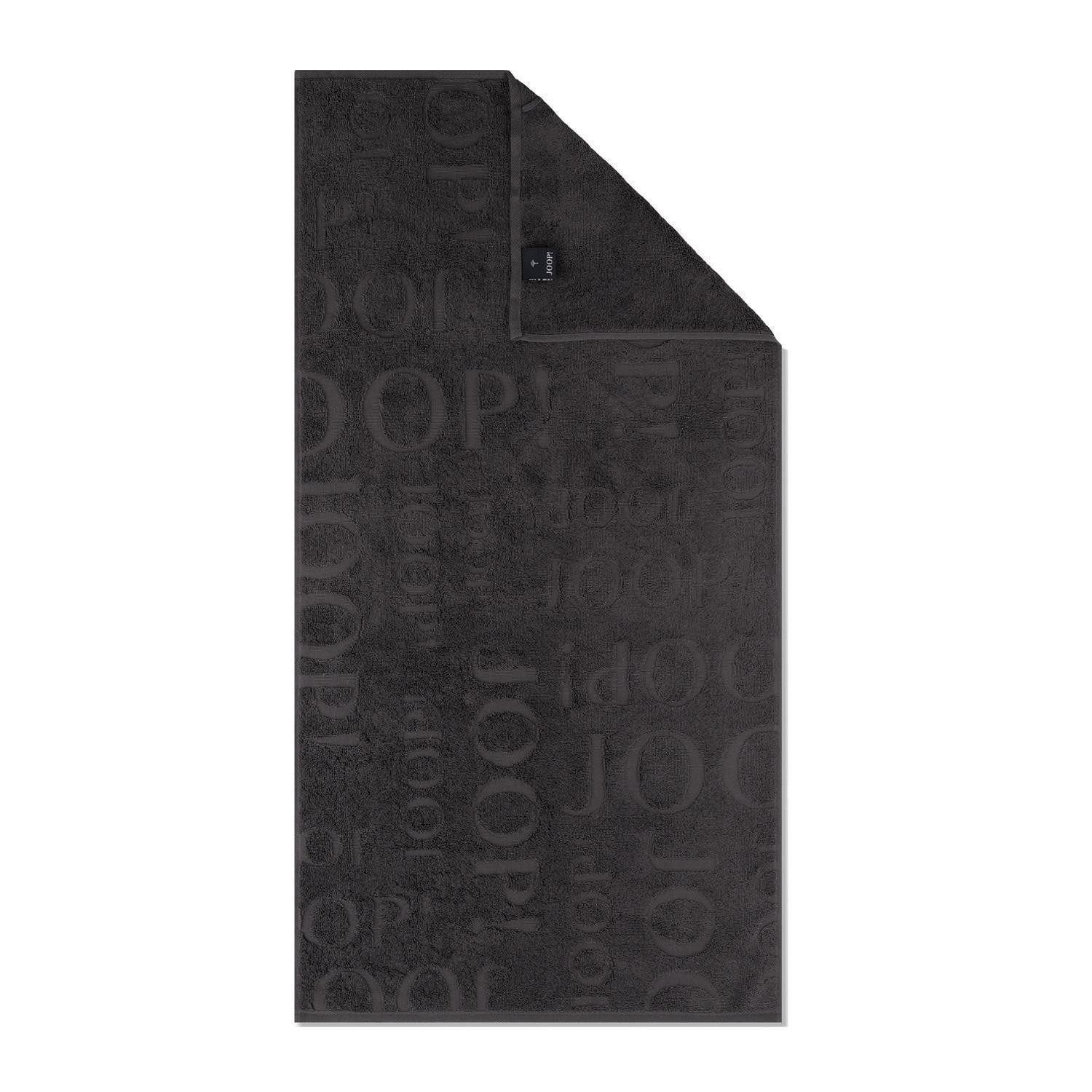 JOOP! Handtuch Joop! Handtuch Duschtuch Gästetuch Selection 1711-740 anthrazit, Walkfrottier, 100% Baumwolle