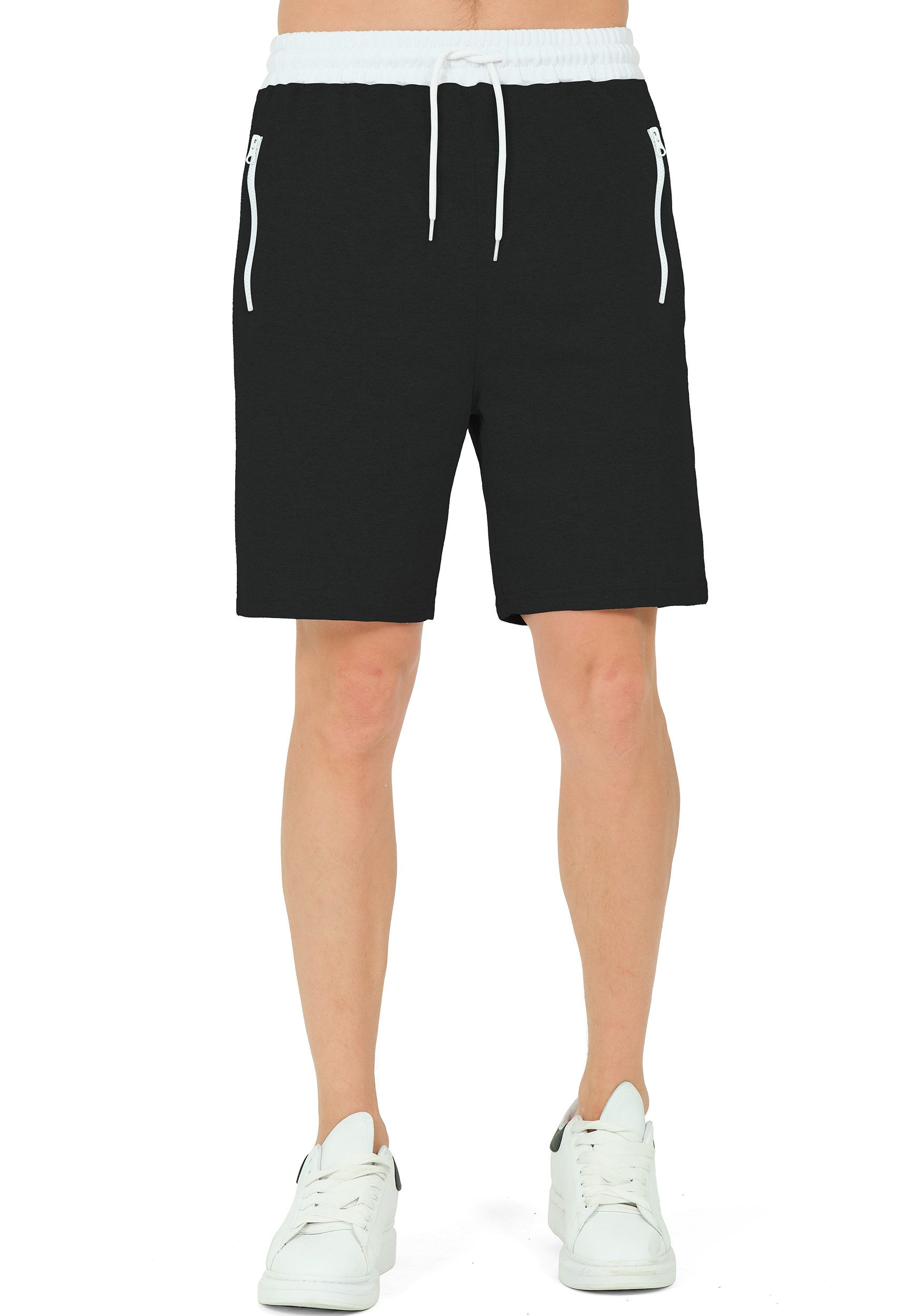 S&S Sweatshorts Shorts Herren Kurze Hosen Männer Baumwolle Bermuda (Packung günstig online kaufen